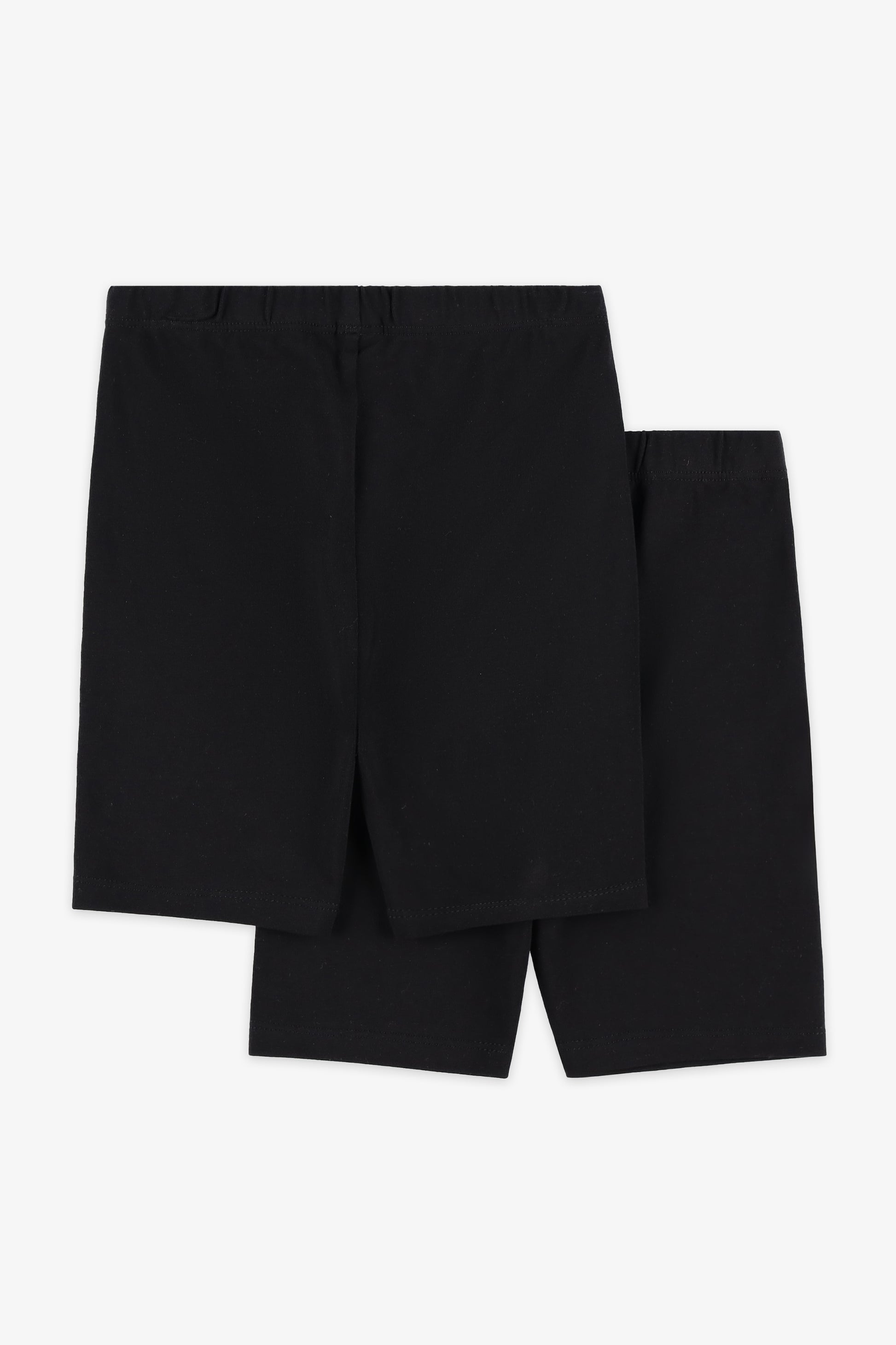 Pack de 2 cuissards uni - Enfant fille && NOIR