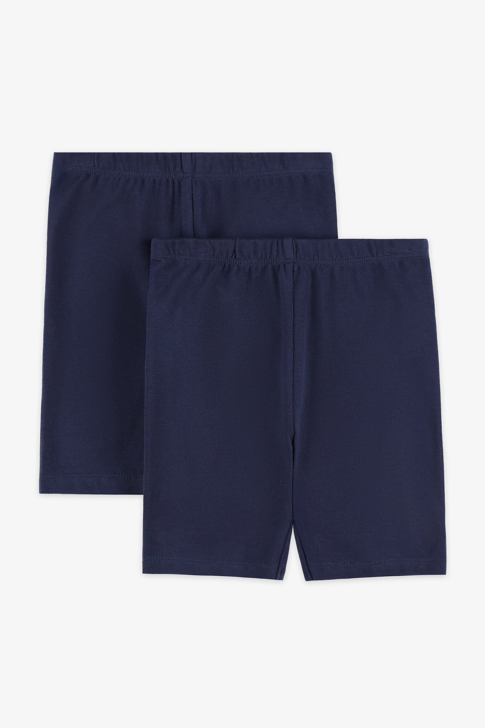 Pack de 2 cuissards uni - Enfant fille && MARIN