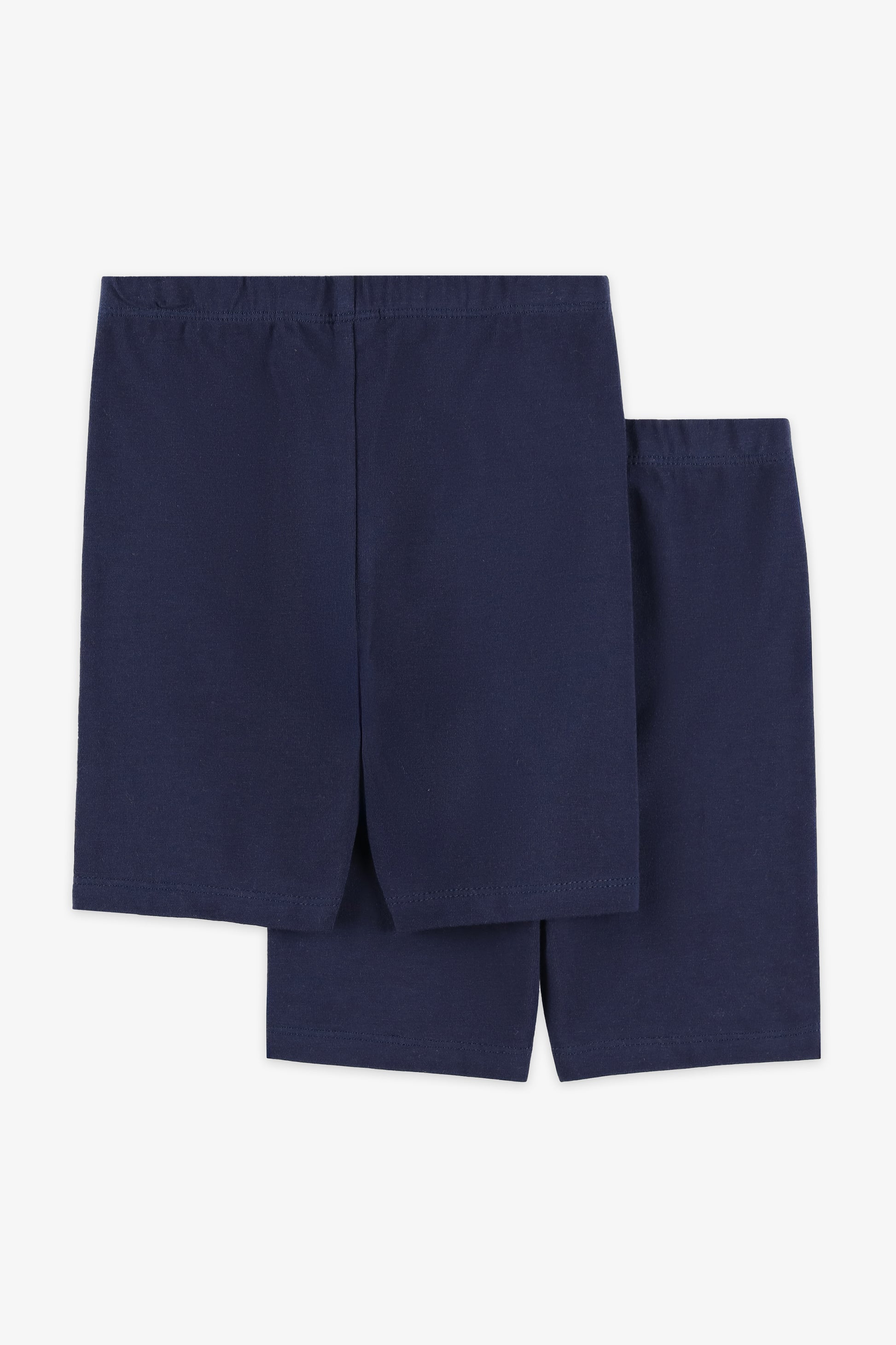 Pack de 2 cuissards uni - Enfant fille && MARIN