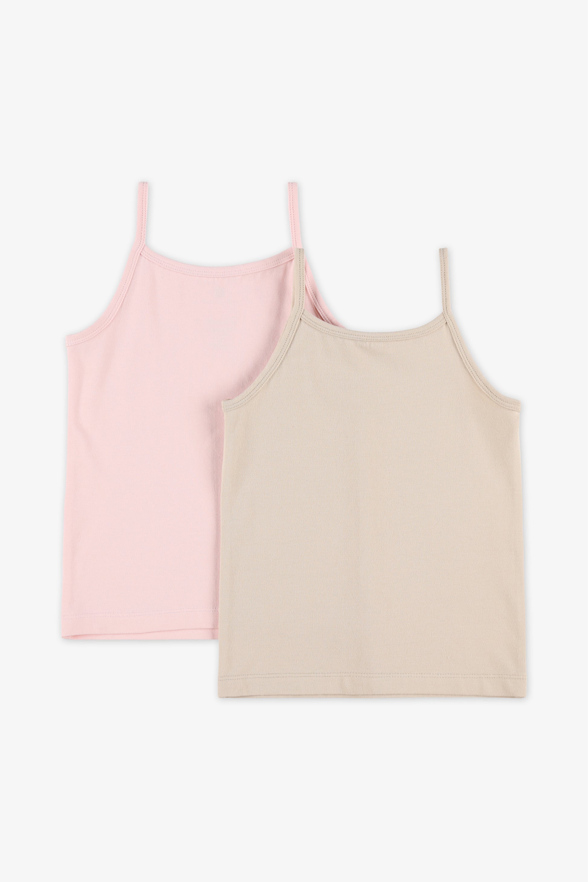 Camisole unie à bretelles - Enfant fille && ROSE