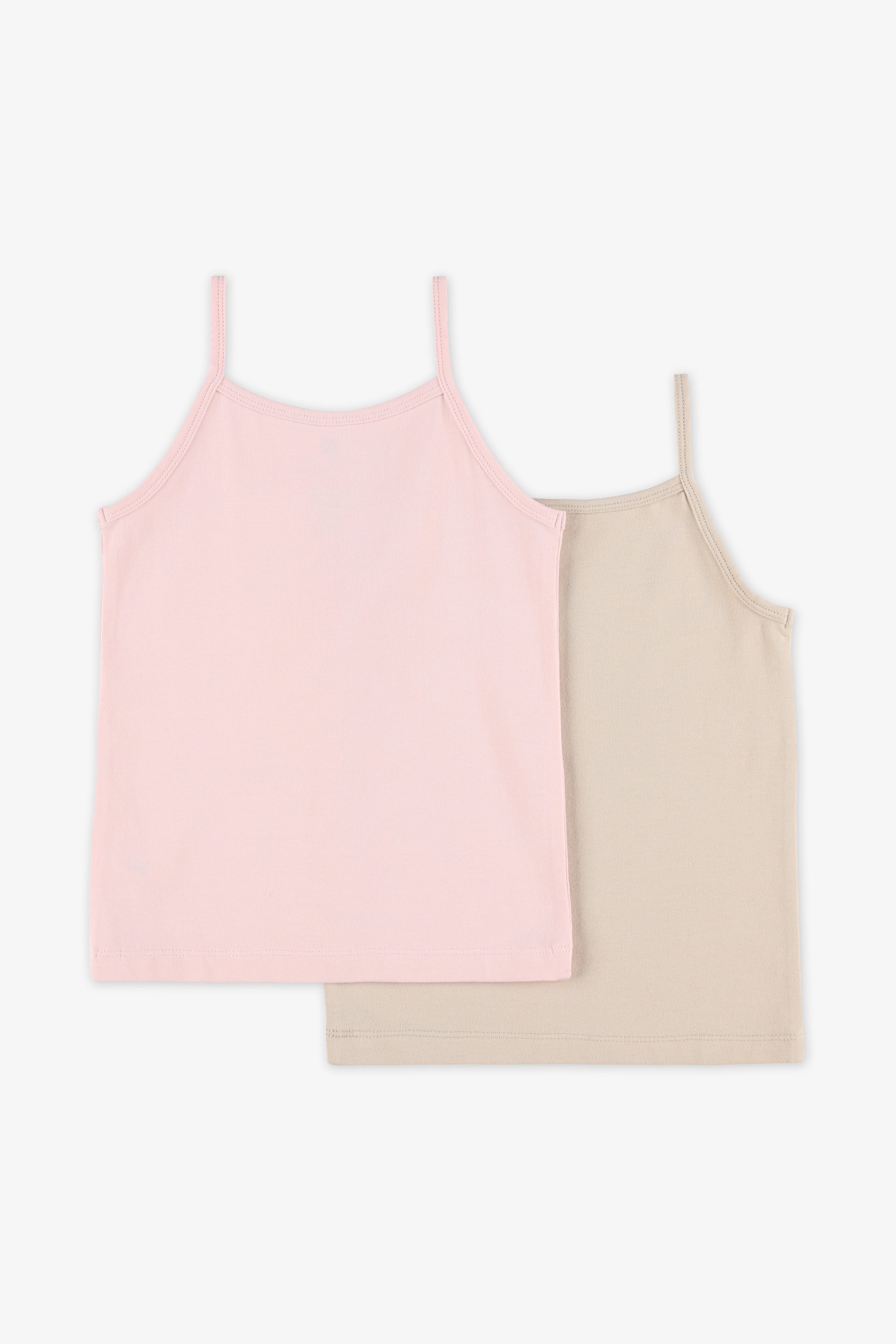 Camisole unie à bretelles - Enfant fille && ROSE