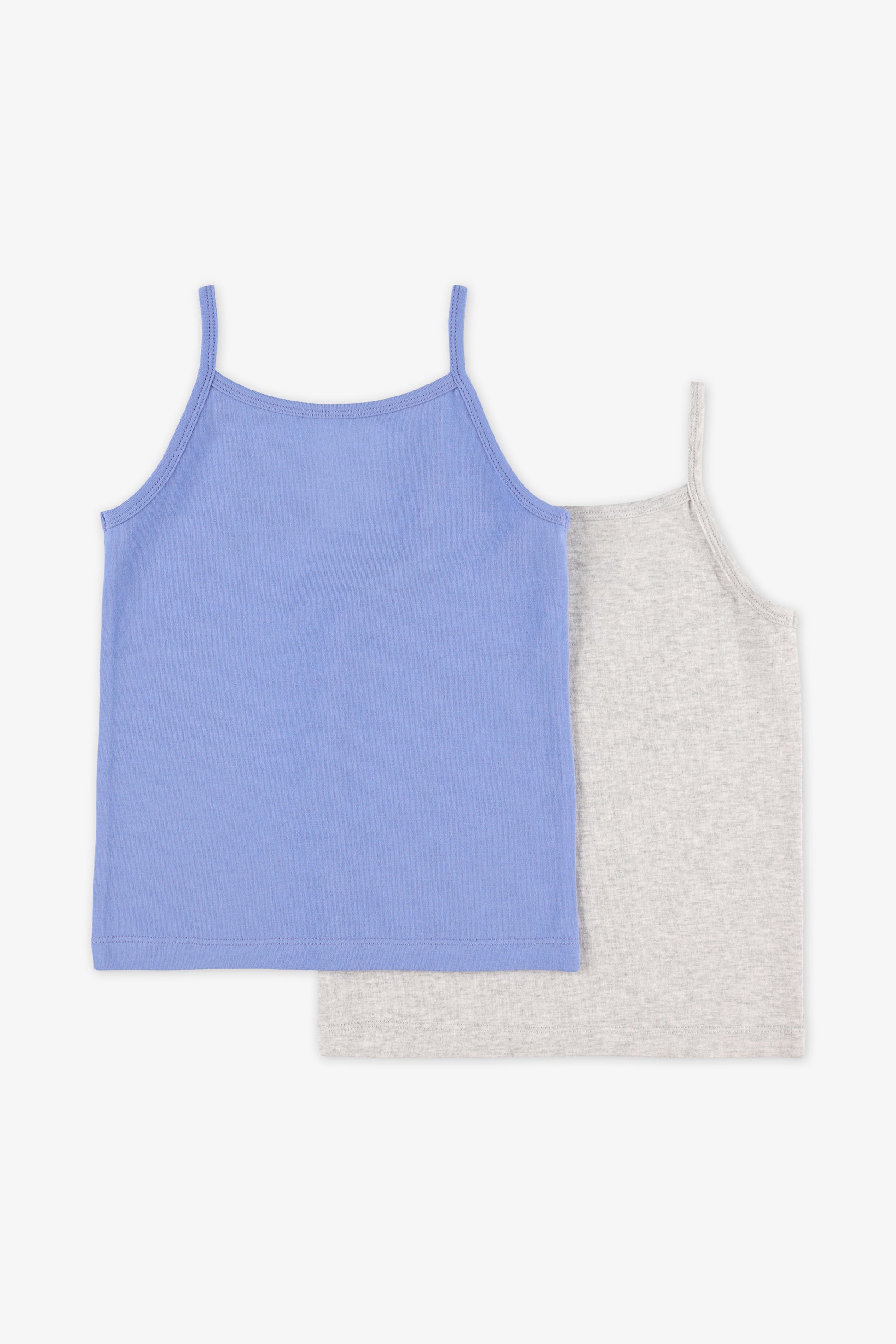 Camisole unie à bretelles - Enfant fille && BLEU