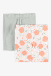 Pack de 2 cuissards - Enfant fille && BLANC MULTI