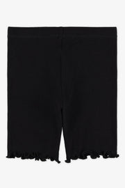 Cuissard uni en stretch - Enfant fille && NOIR