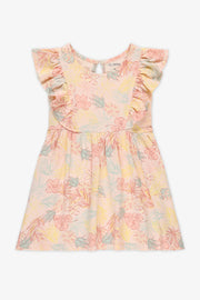Robe à volants imprimée - Enfant fille && PECHE
