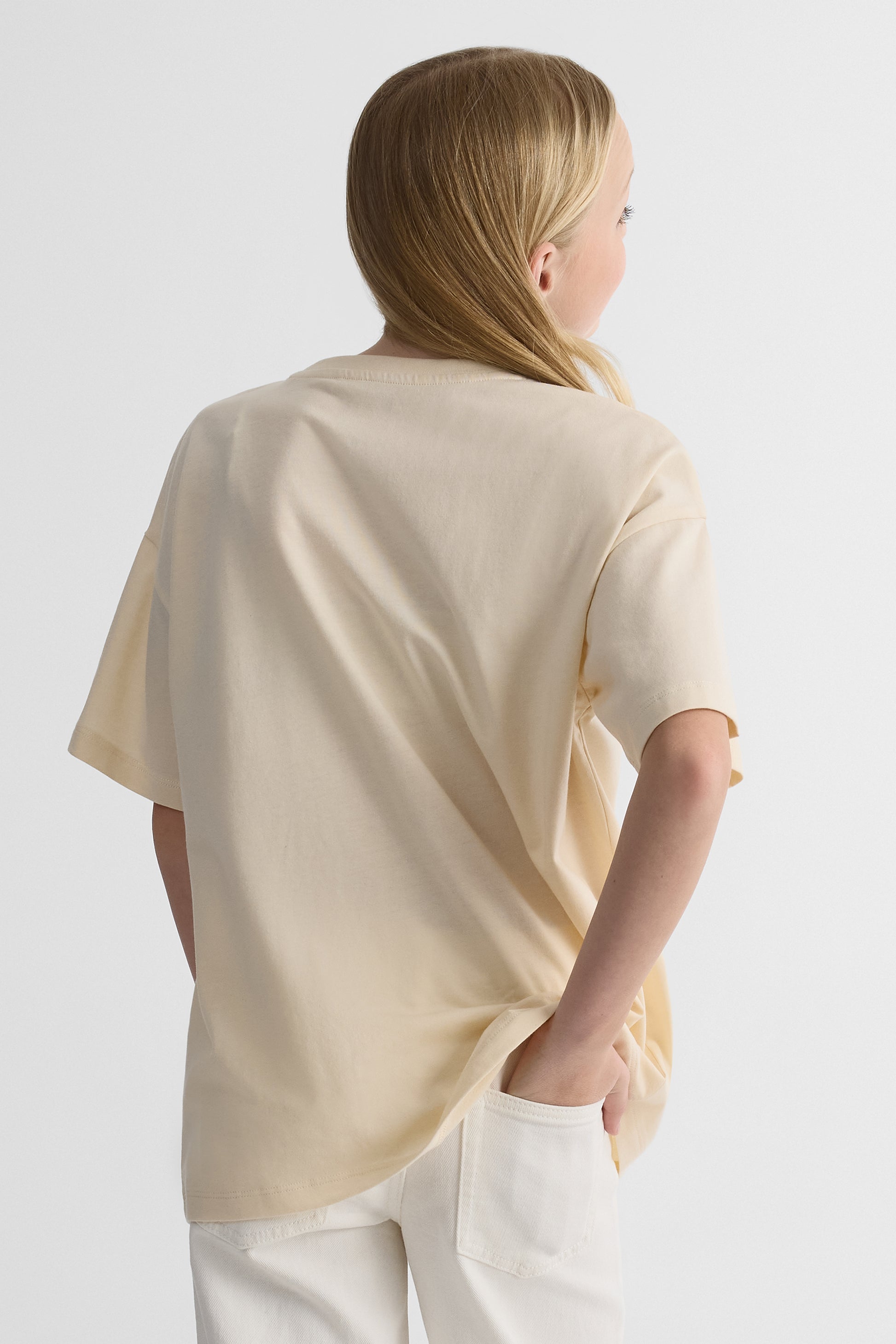 T-shirt graphique 2/25$ - Ado fille && BEIGE