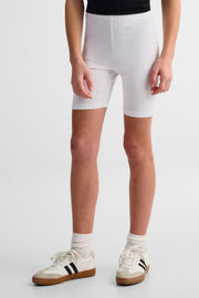 Legging-short en stretch - Ado fille && BLANC