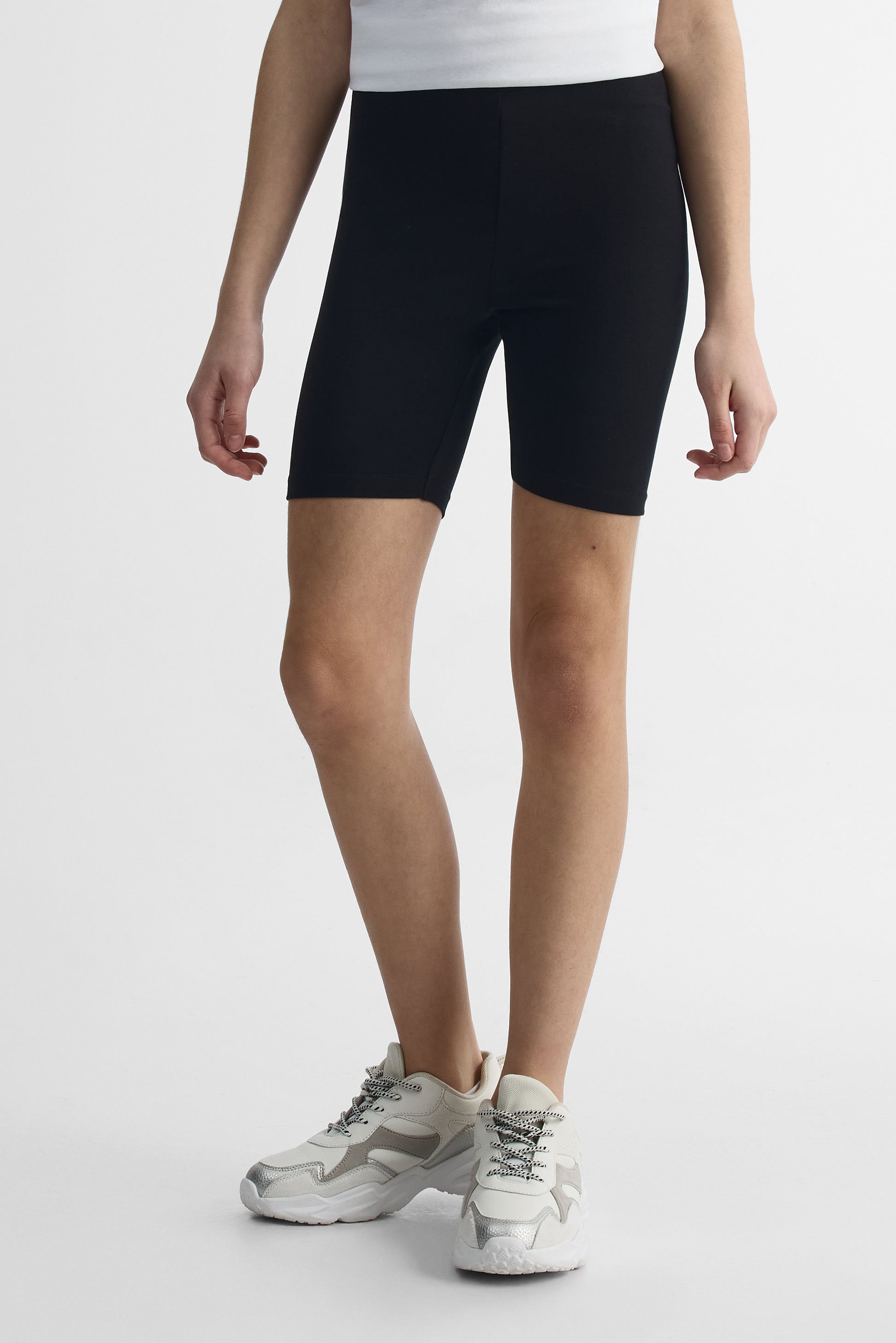 Legging-short en stretch - Ado fille && NOIR