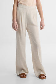 Pantalon à jambes larges - Ado fille && BEIGE