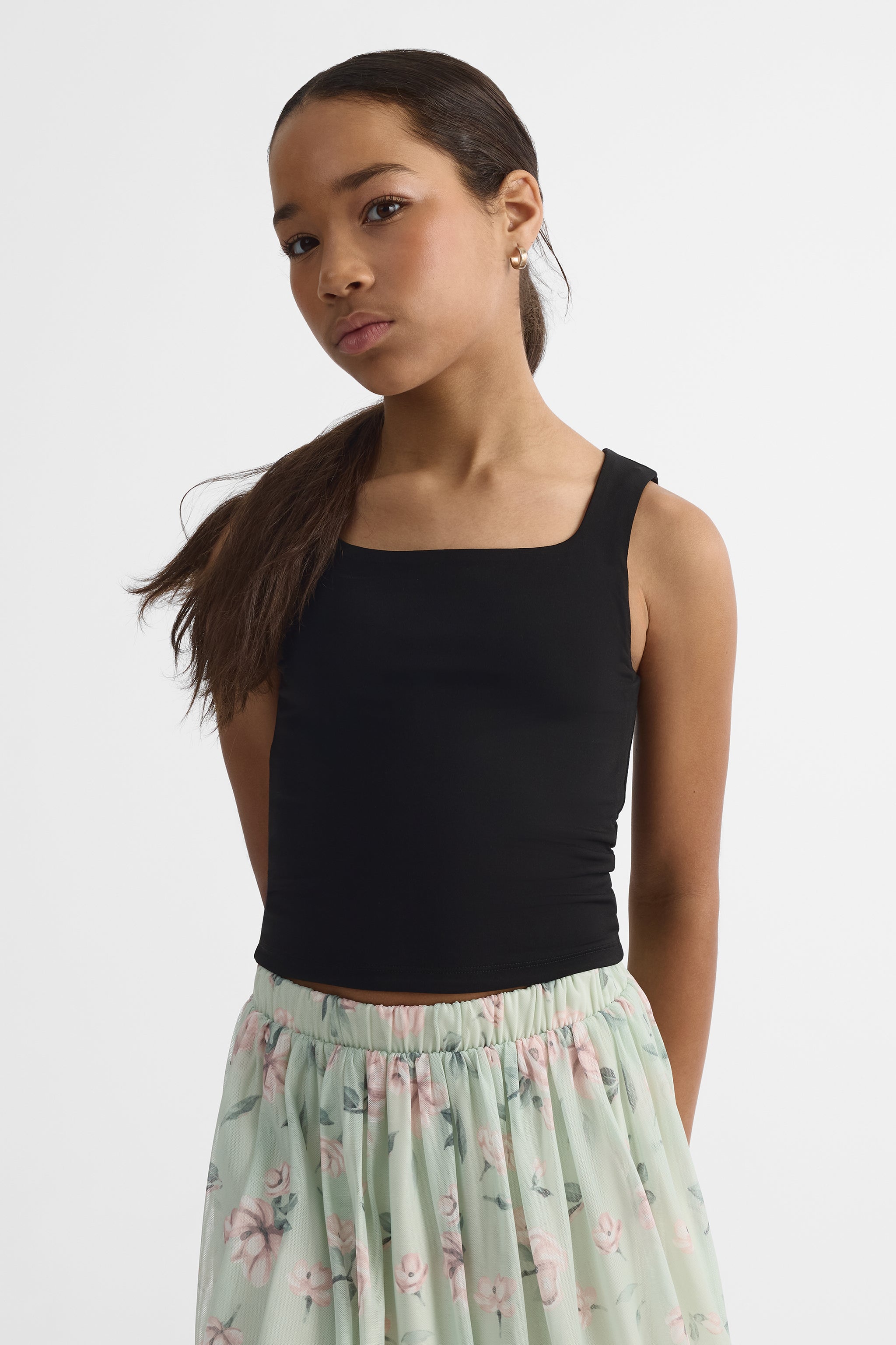 Haut uni en Ity - Ado fille && NOIR