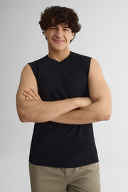 Camisole "muscle" à poche - Homme && NOIR