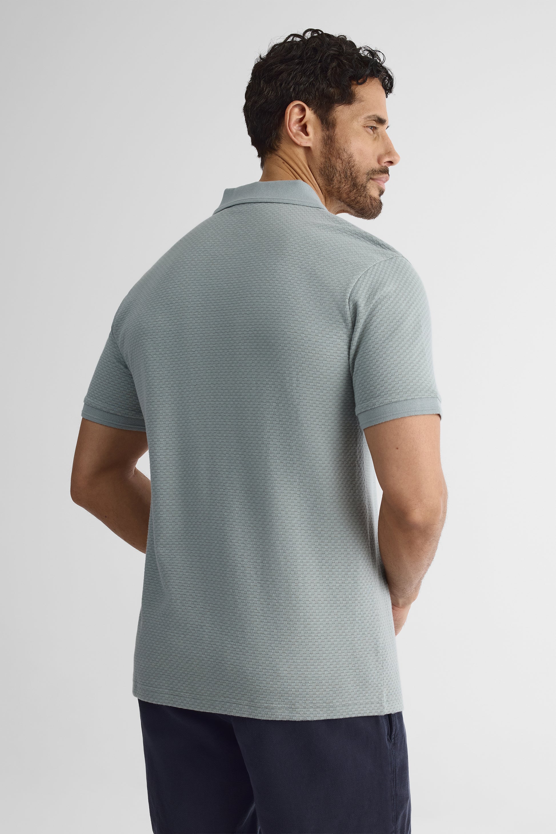 Chandail polo à manches courtes - Homme && SARCELLE
