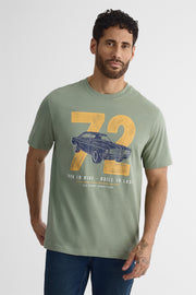 T-shirt à manches courtes - Homme && VERT