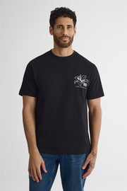T-shirt à manches courtes - Homme && NOIR