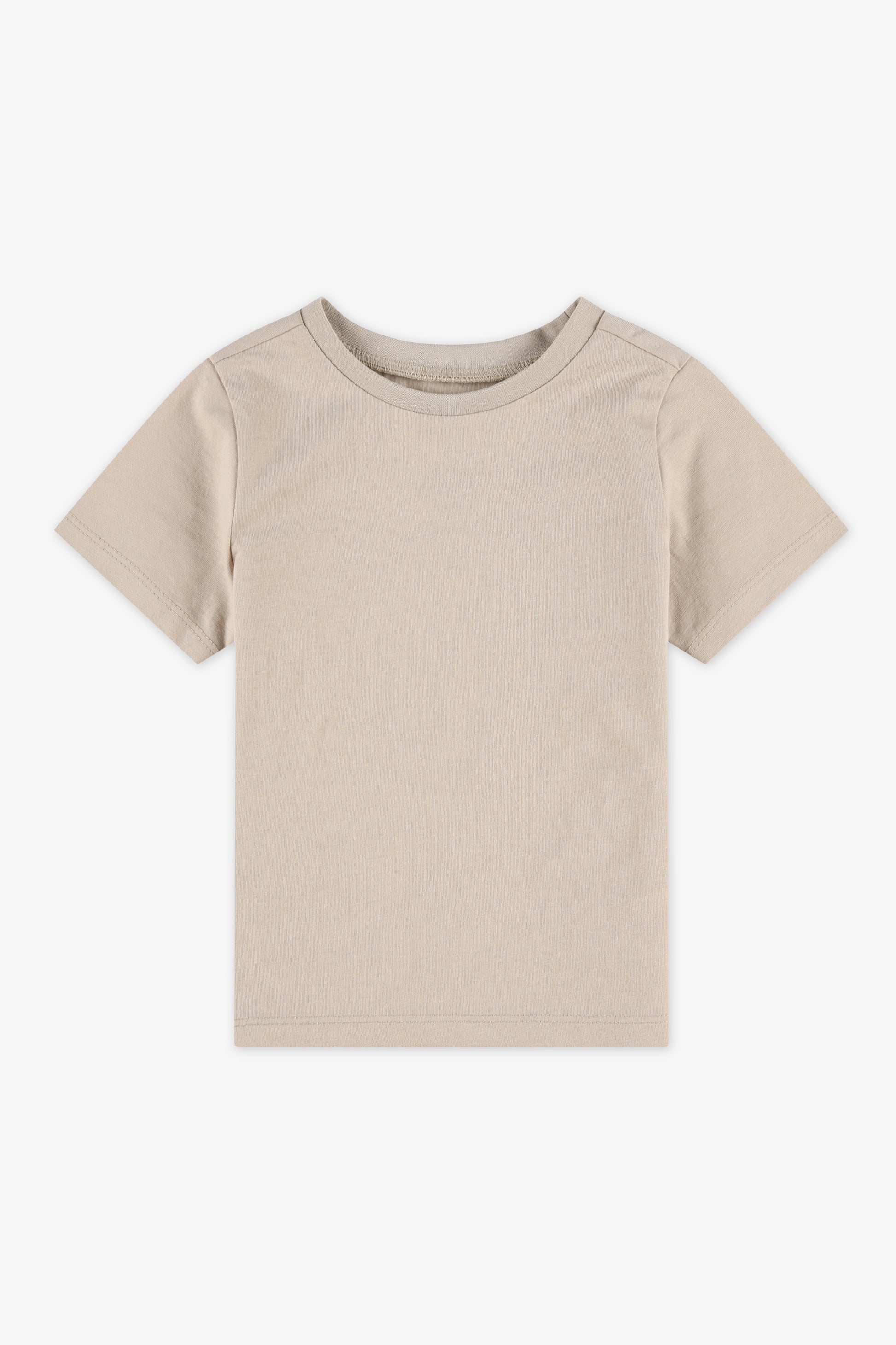 Chandail uni en jersey - Bébé garçon && BEIGE