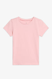 Chandail uni en jersey - Bébé fille && ROSE