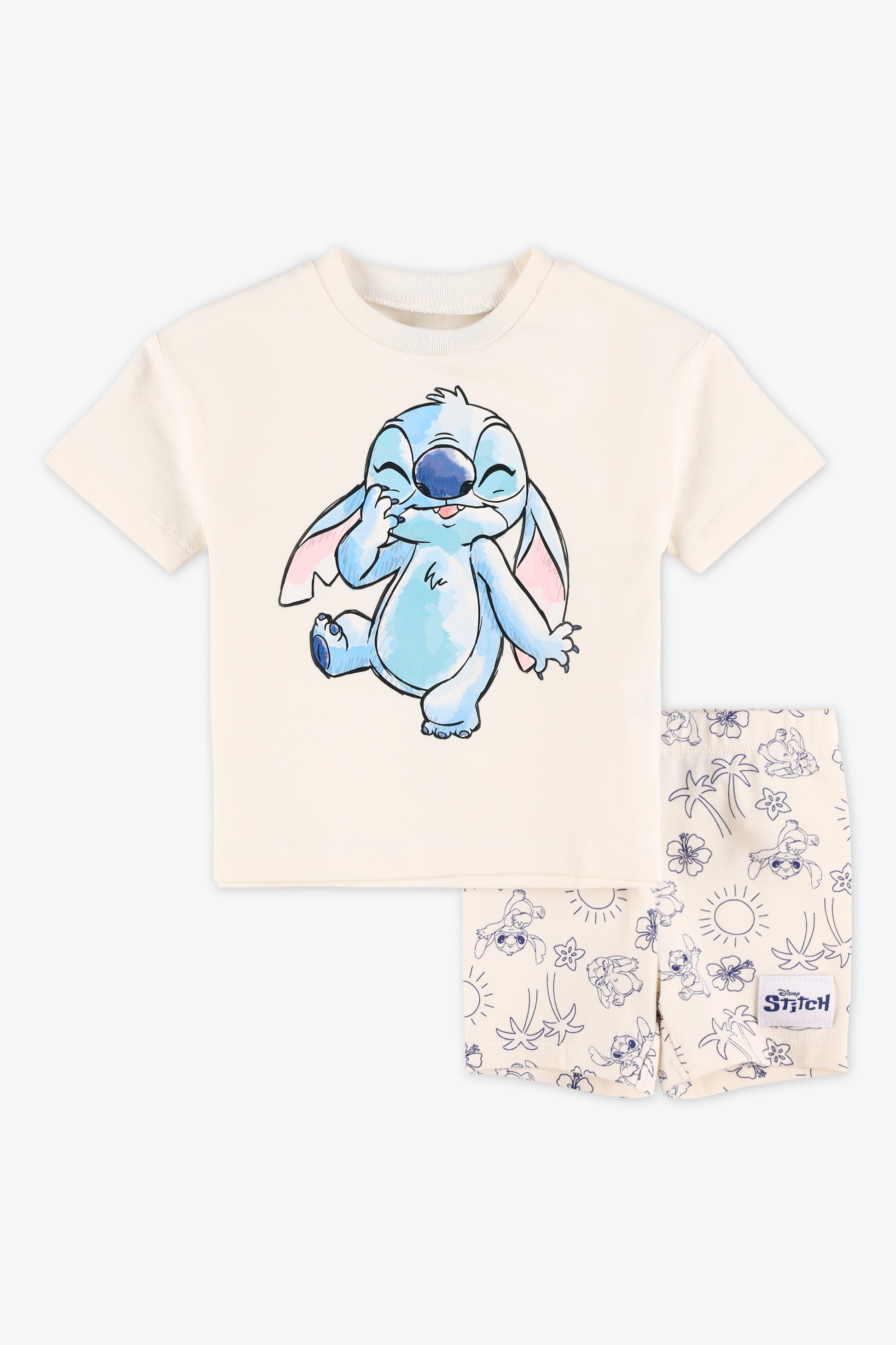 Ensemble 2 pièces - Bébé fille && BLANC CASSÉ/MULTI