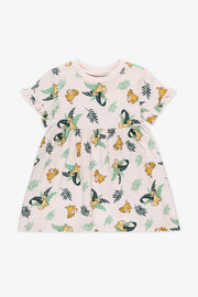 Robe à manches courtes - Bébé fille && ROSE