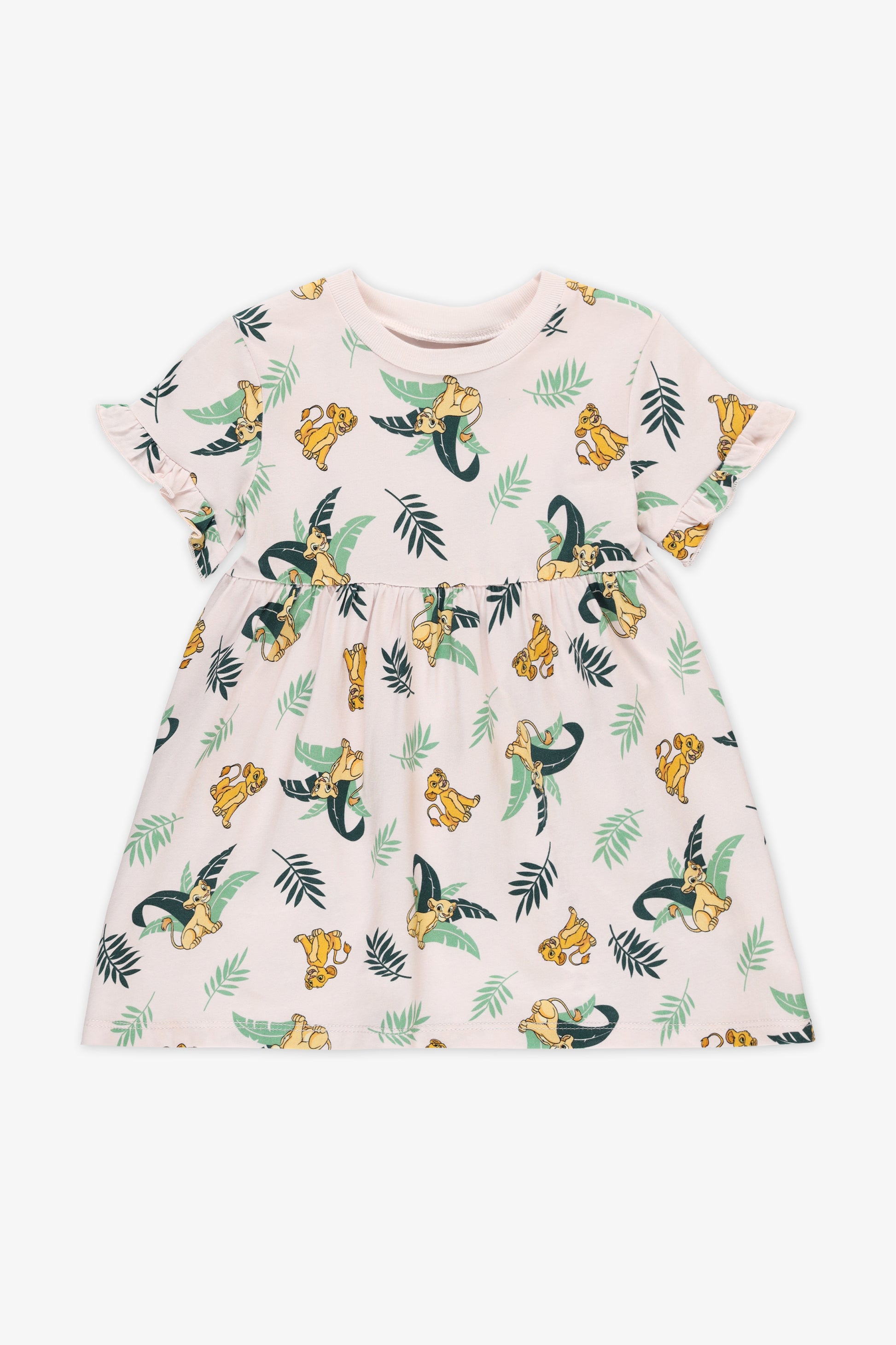 Robe à manches courtes - Bébé fille && ROSE