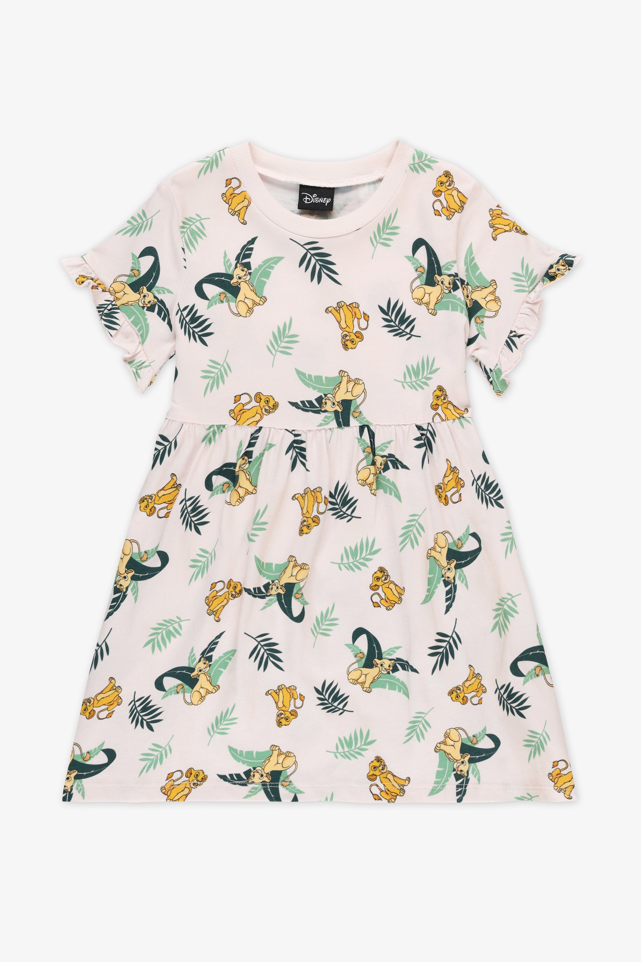 Robe à manches courtes - Bébé fille && ROSE