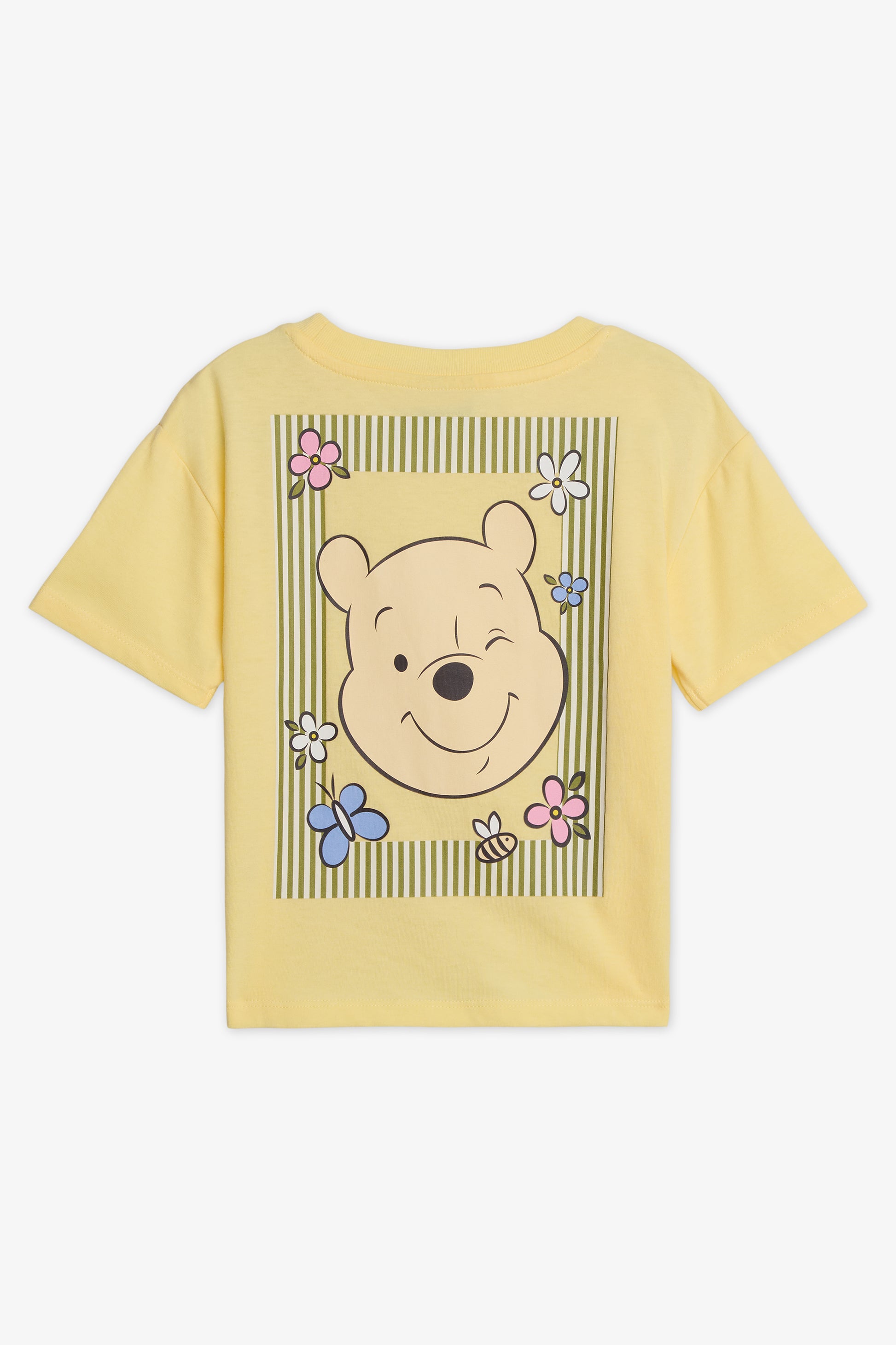 Chandail à manches courtes graphique - Fille && JAUNE