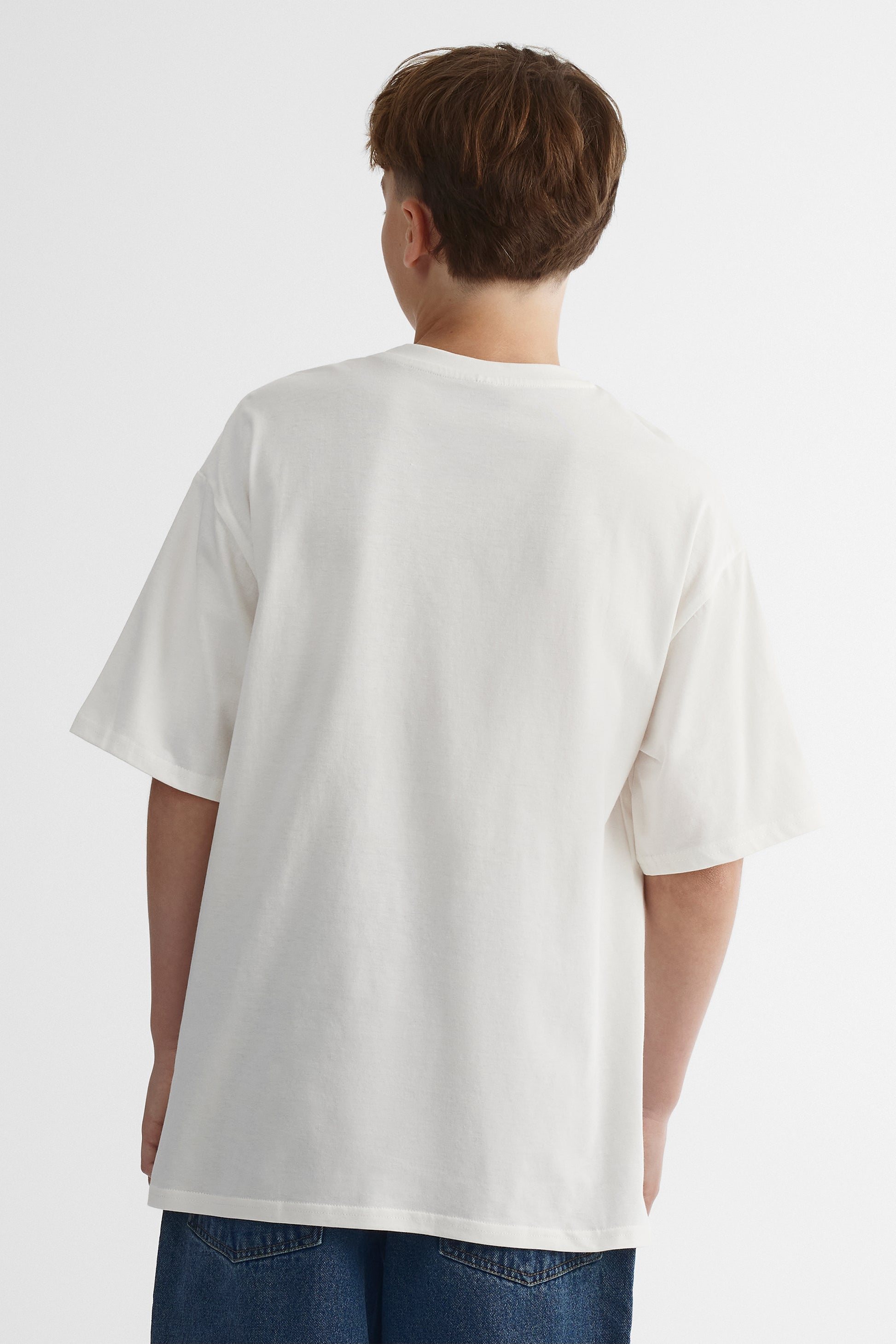 T-shirt Fortnite graphique recto-verso - Ado garçon && BLANC CASSÉ