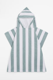 Serviette de plage à capuchon - Enfant && BLANC MULTI