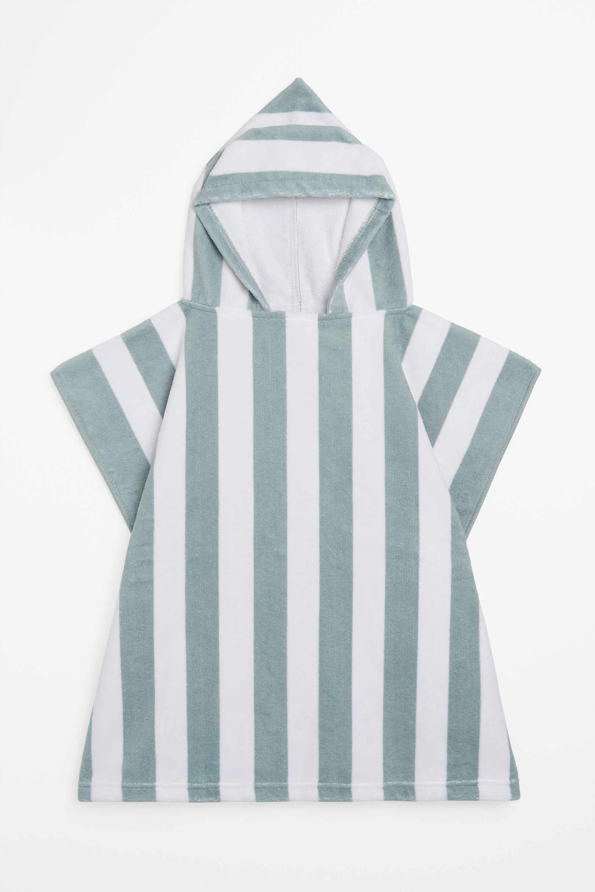 Serviette de plage à capuchon - Enfant && BLANC MULTI