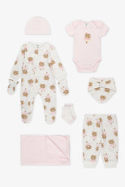 Coffret cadeau baby shower 8 morceaux - Bébé fille && ROSE