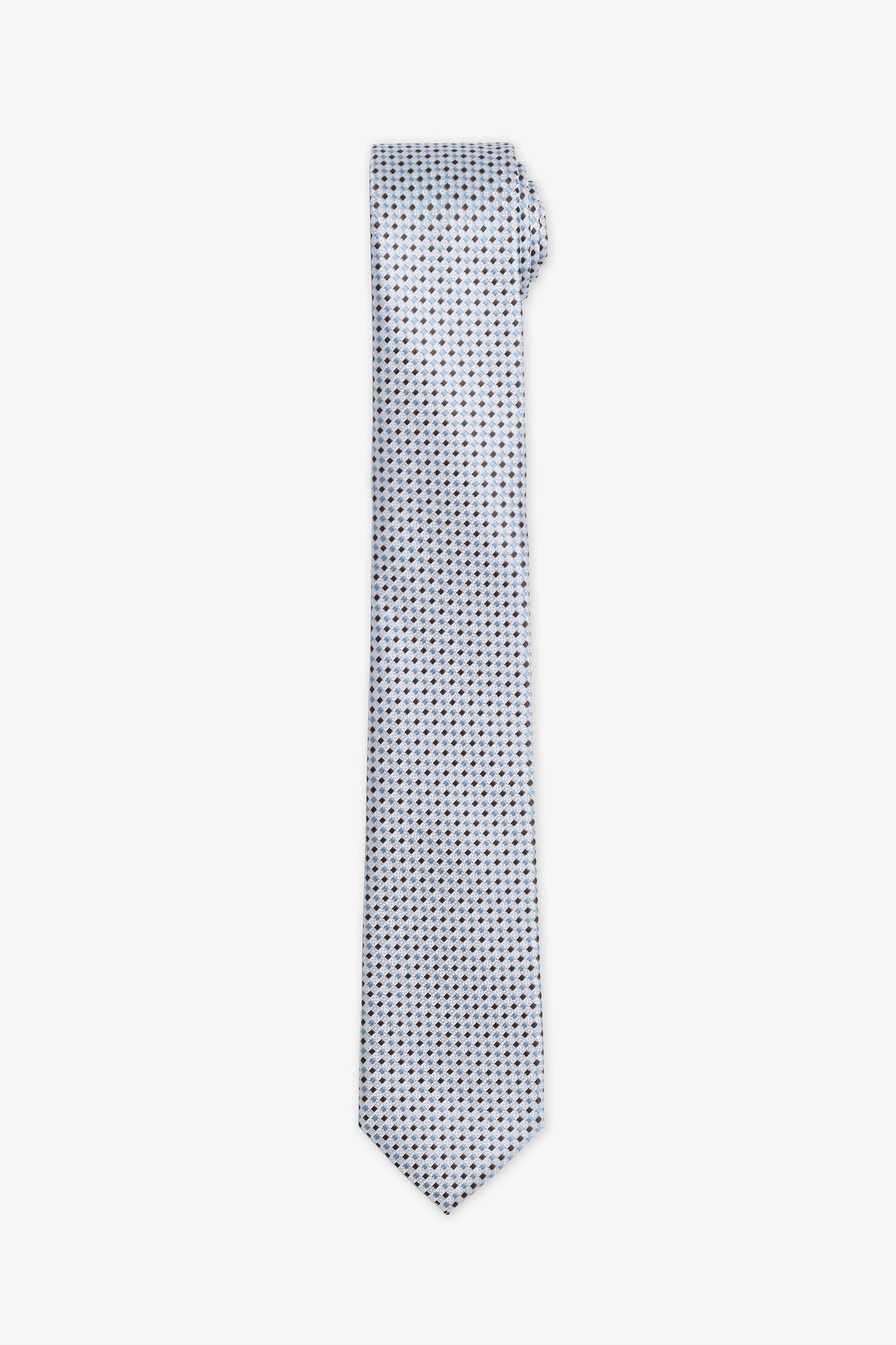 Cravate à motifs - Ado garçon && BLANC MULTI