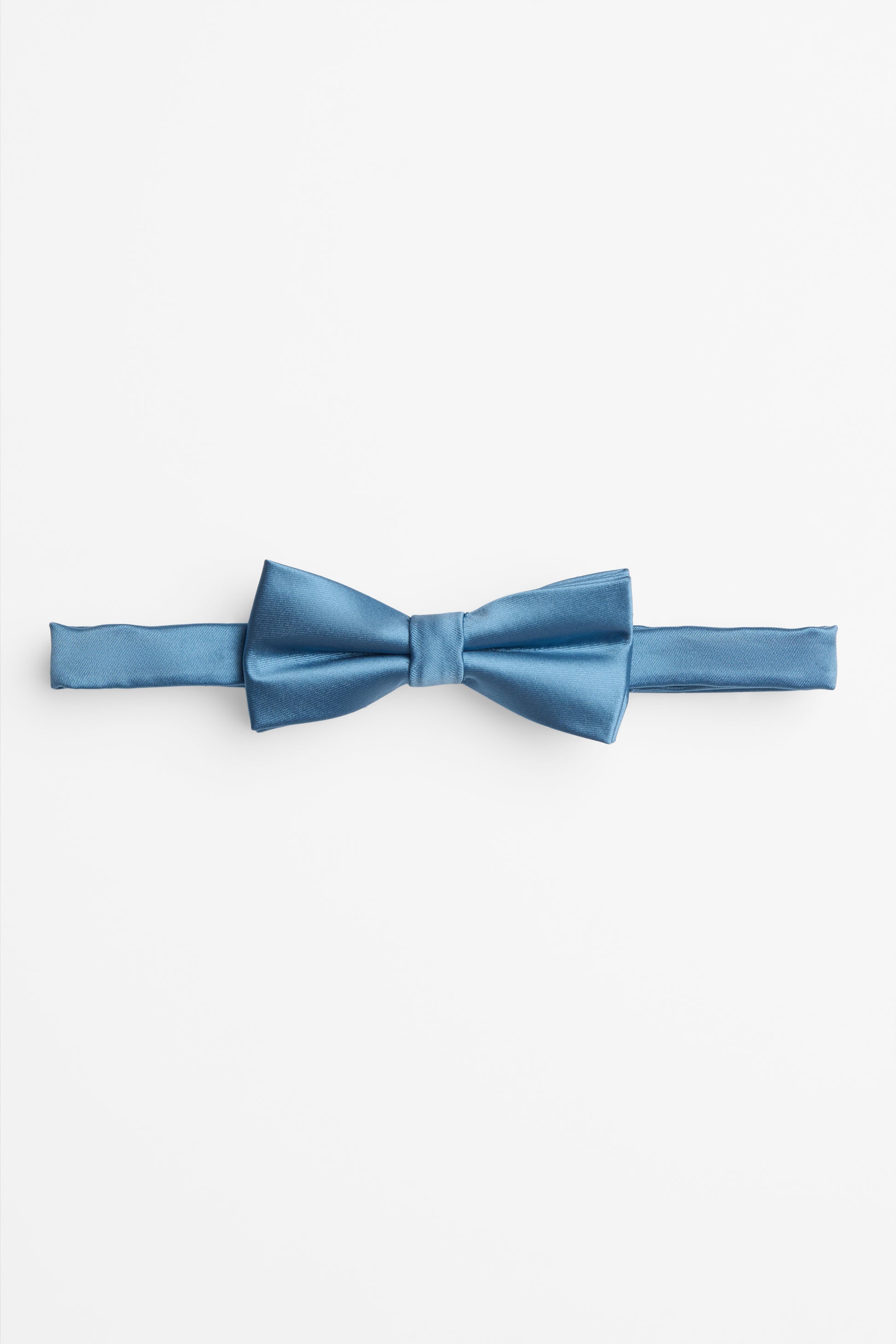 Noeud papillon uni en modal et soie - Ado garçon && BLEU PALE