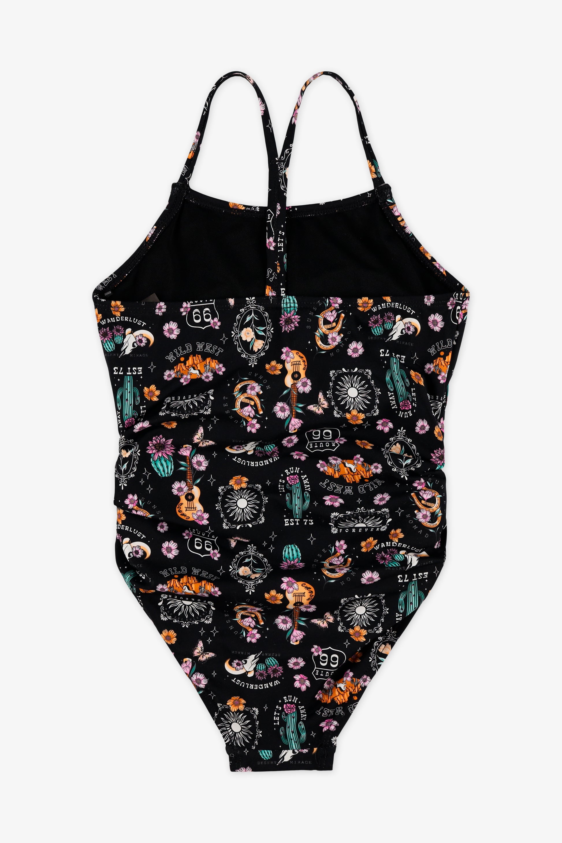 Maillot de bain 1 pièce - Ado fille && NOIR/MULTI