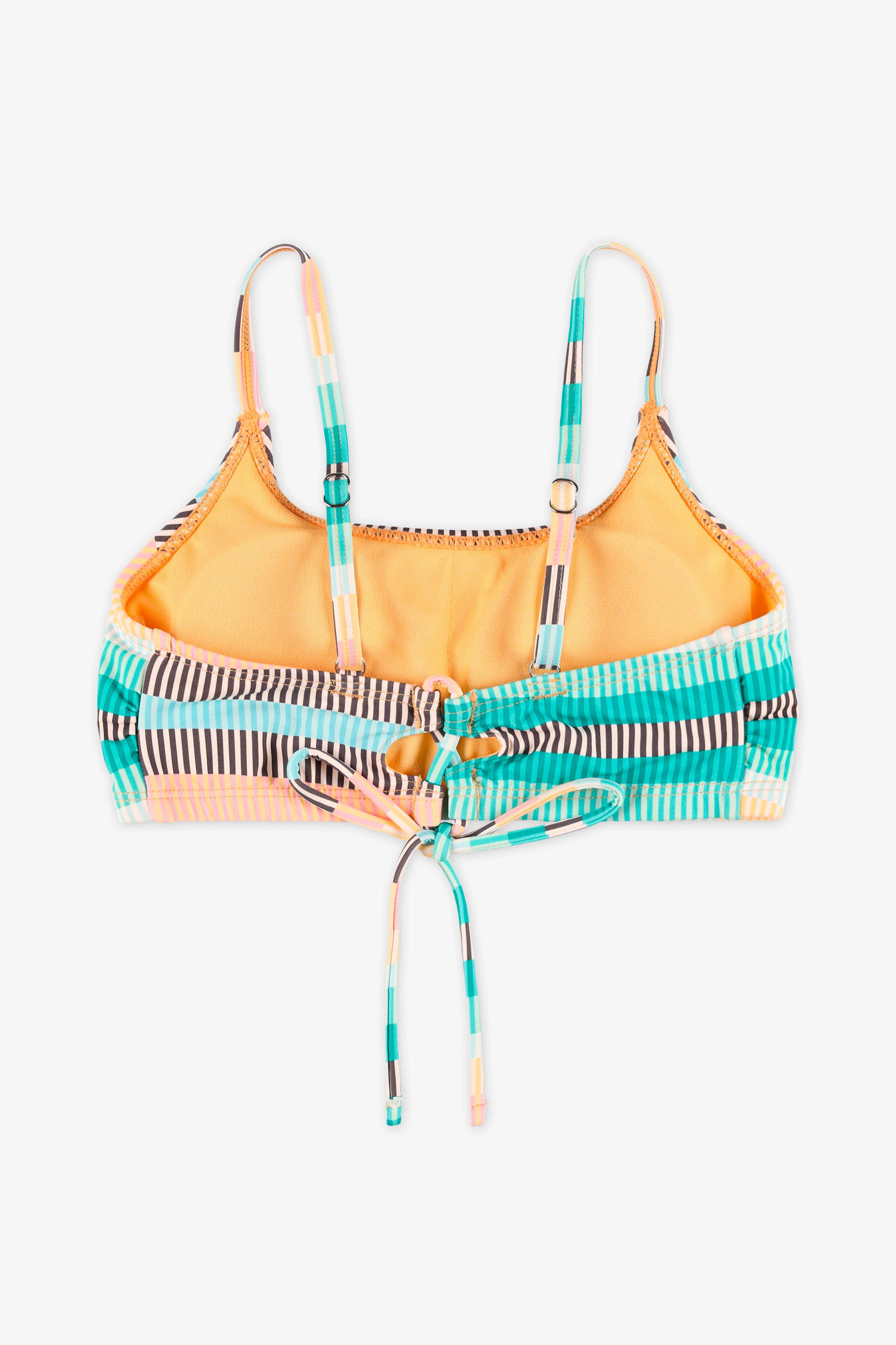 Haut de maillot mixte à lacet - Ado fille && SARCELLE/MULTI