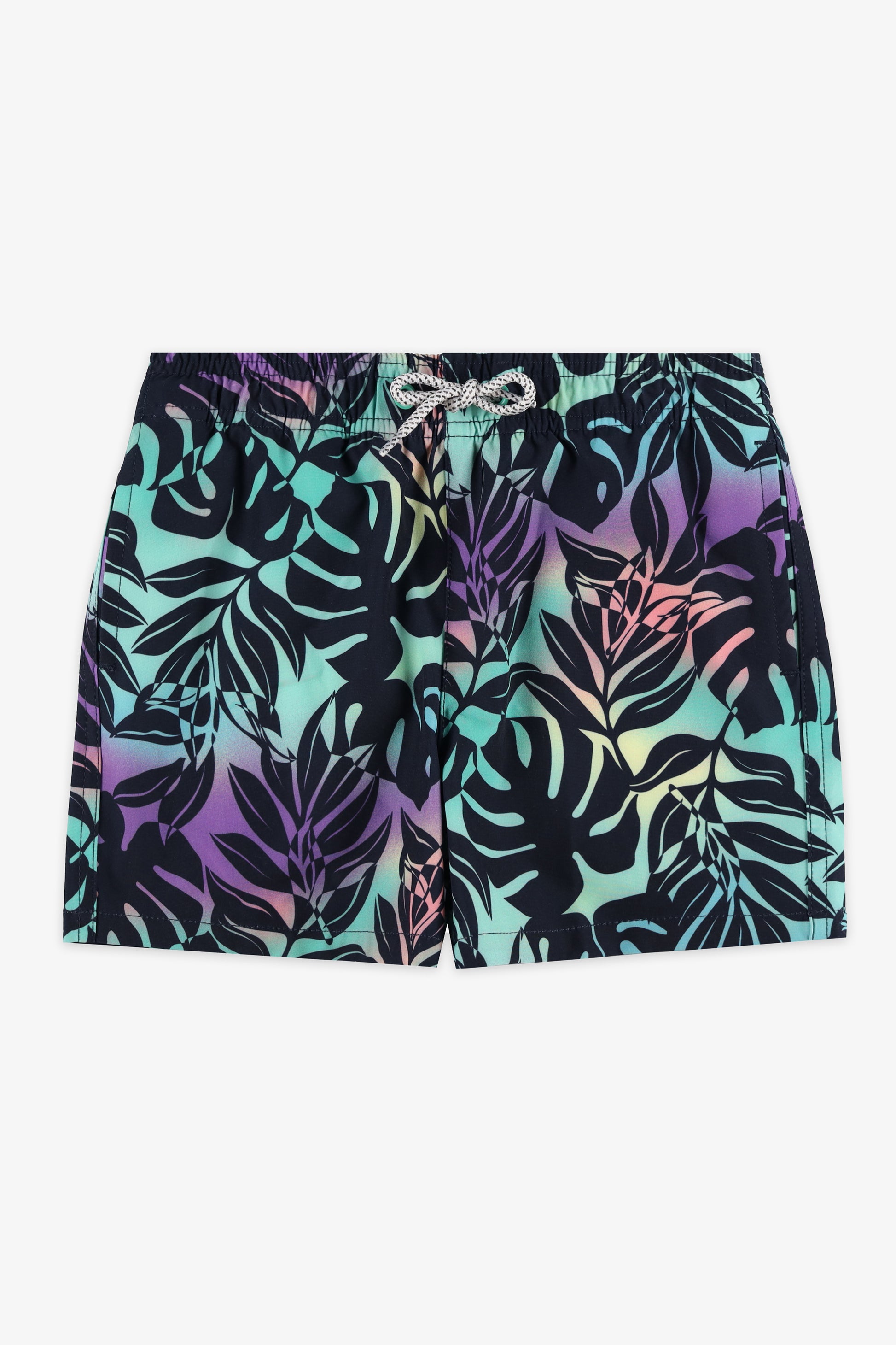 Maillot de bain short - Enfant garçon && AQUA/MULTI