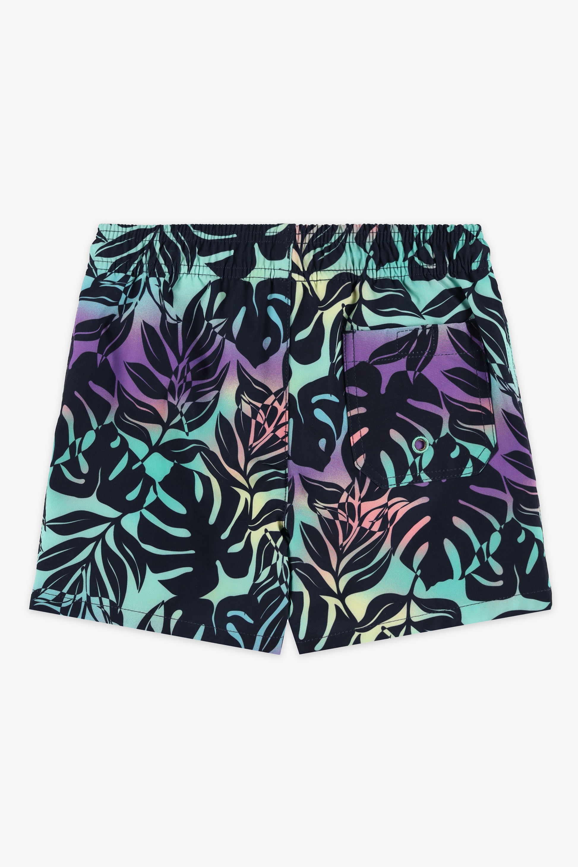 Maillot de bain short - Enfant garçon && AQUA/MULTI