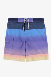 Maillot de bain boardshort - Ado garçon && BLEU MULTI