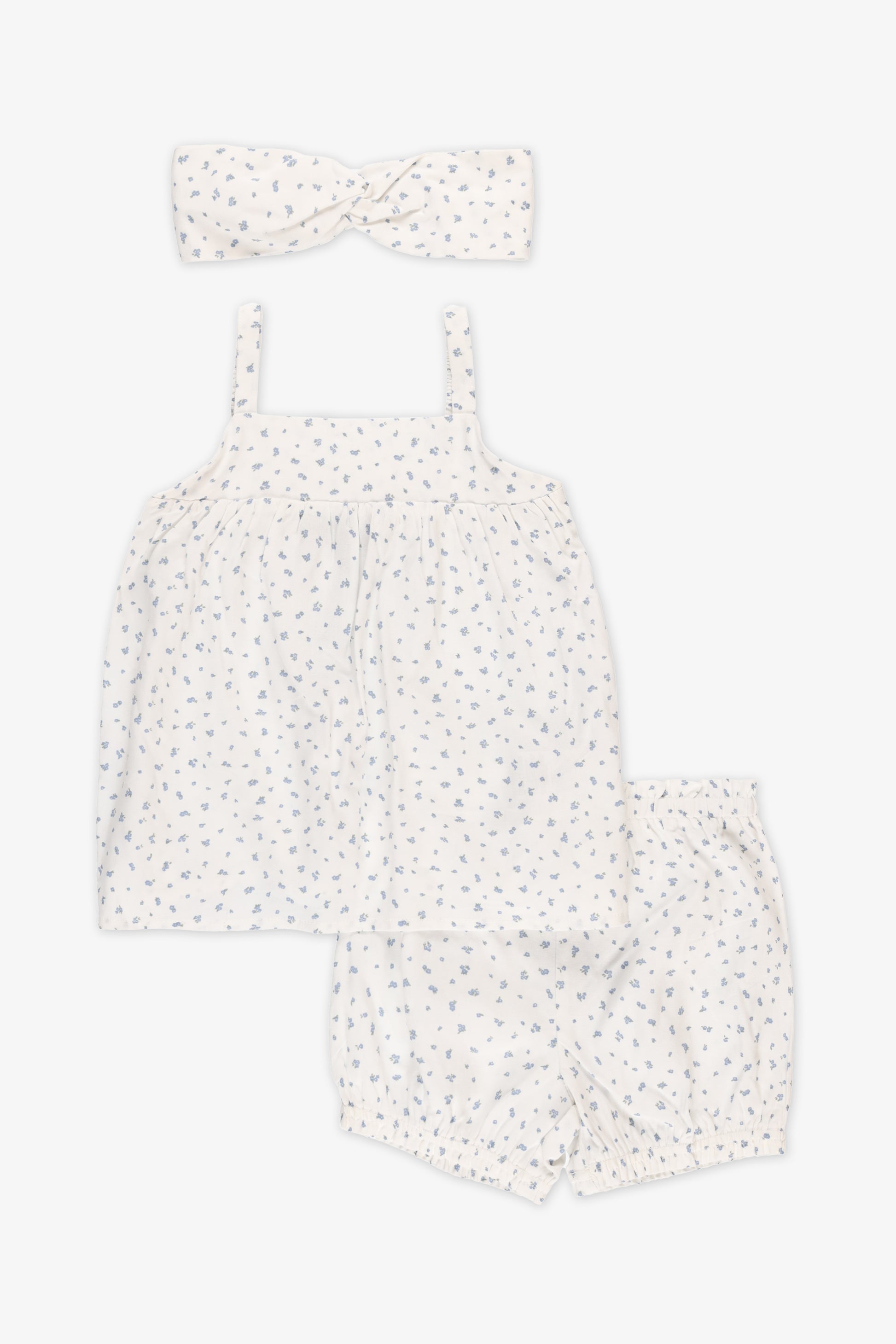 Ensemble 3 morceaux - Bébé fille && BLANC CASSÉ/MULTI