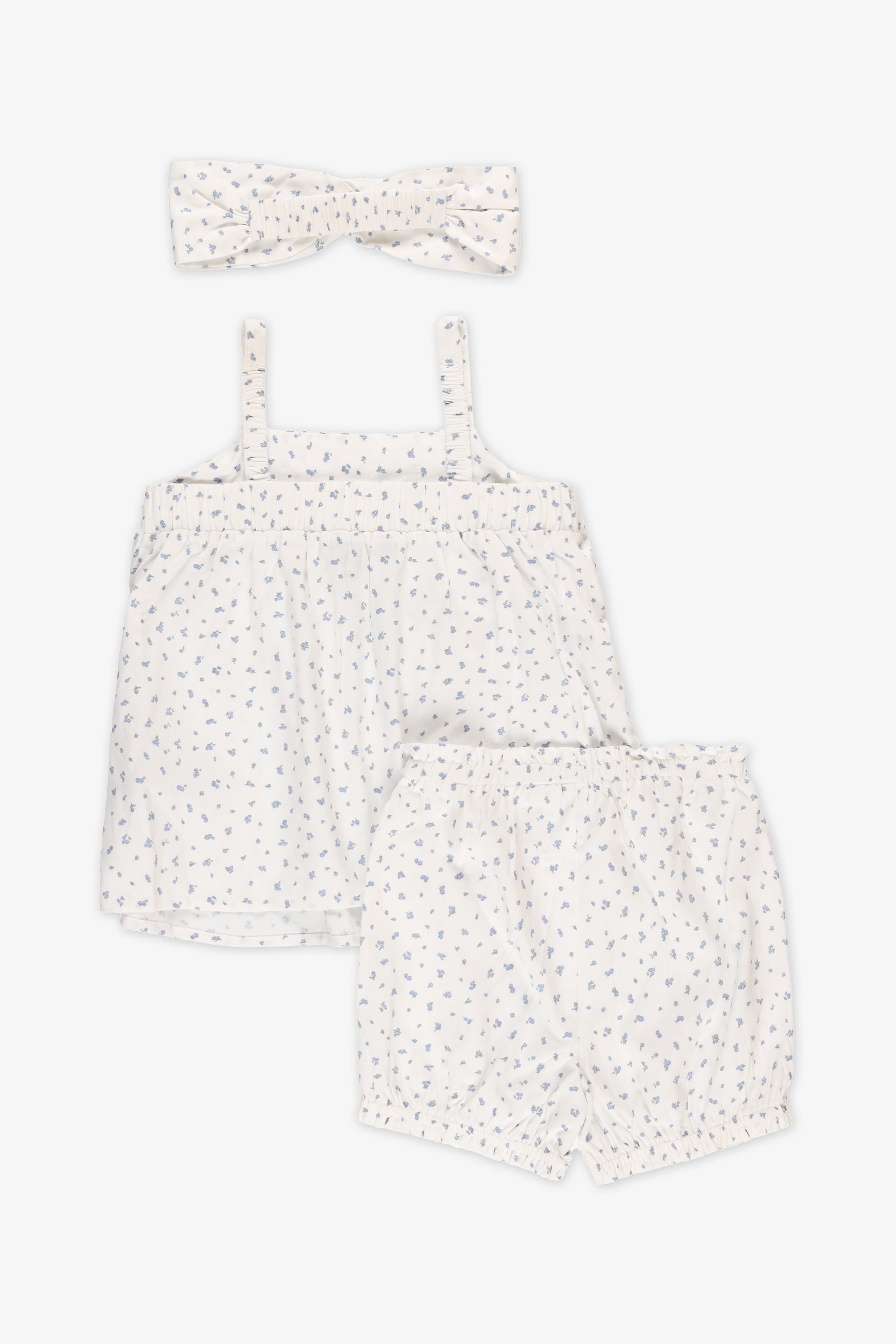Ensemble 3 morceaux - Bébé fille && BLANC CASSÉ/MULTI