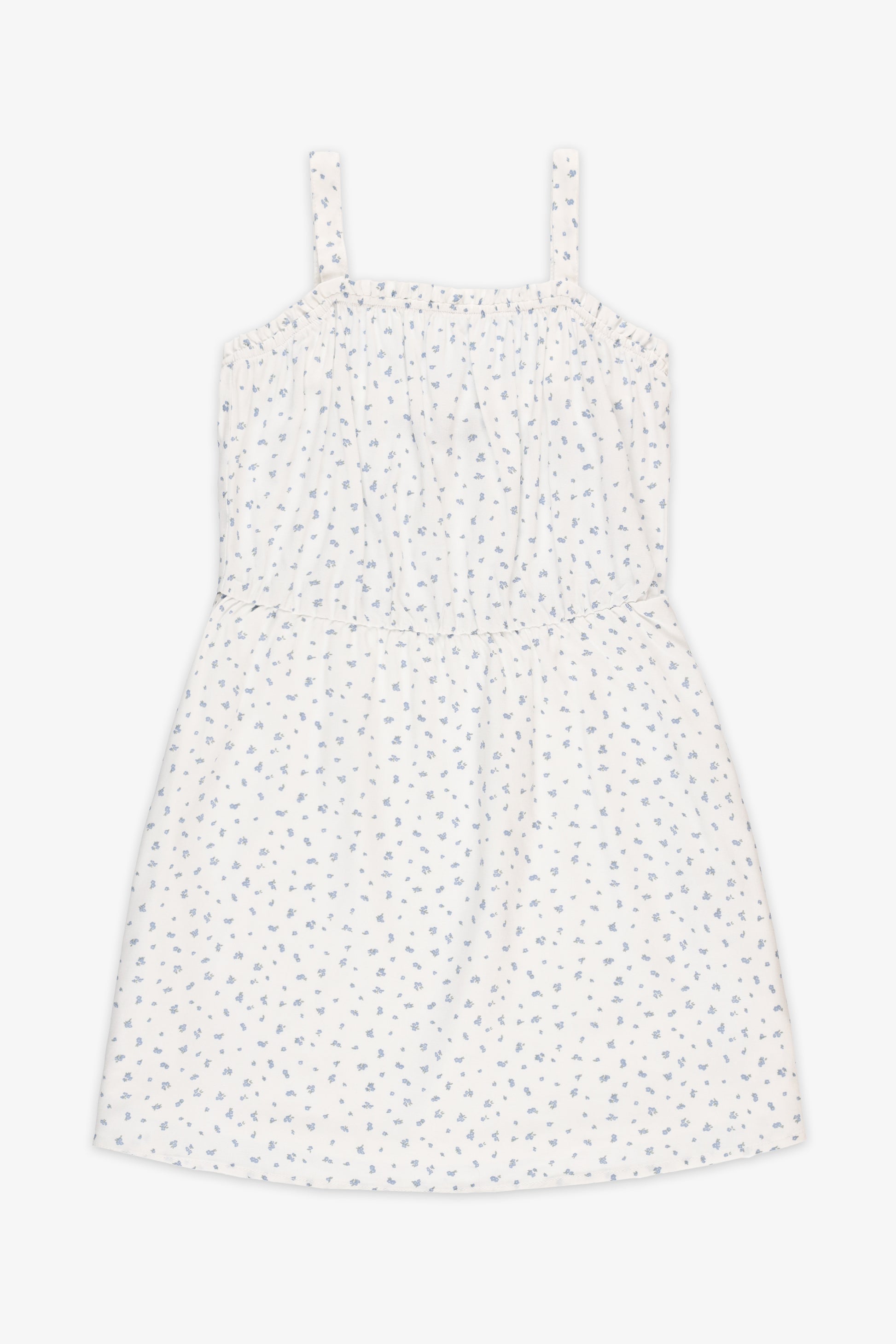 Robe sans manches imprimée - Enfant fille && BLANC CASSÉ/MULTI