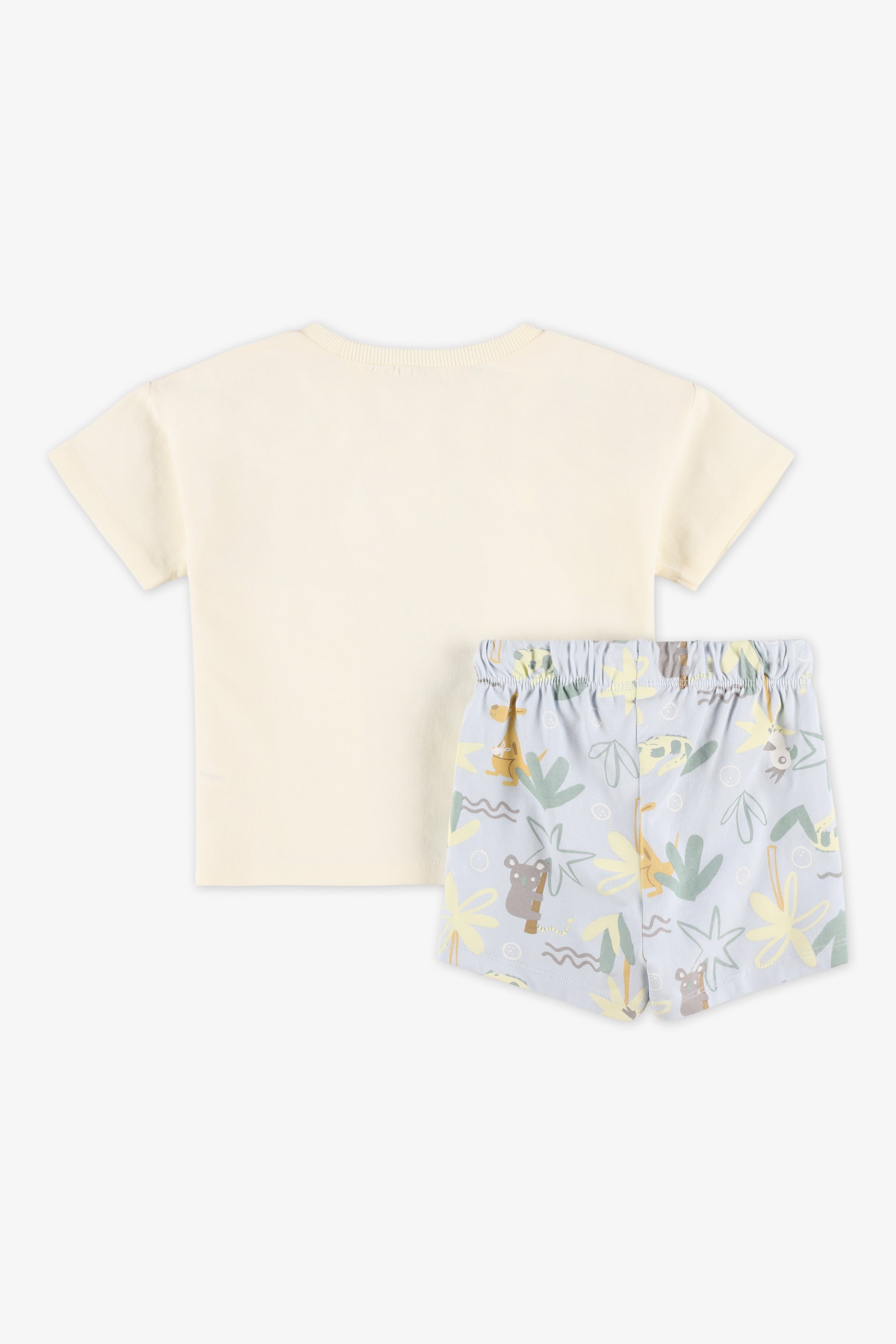 T-shirt à manches courtes - Bébé garçon && BEIGE