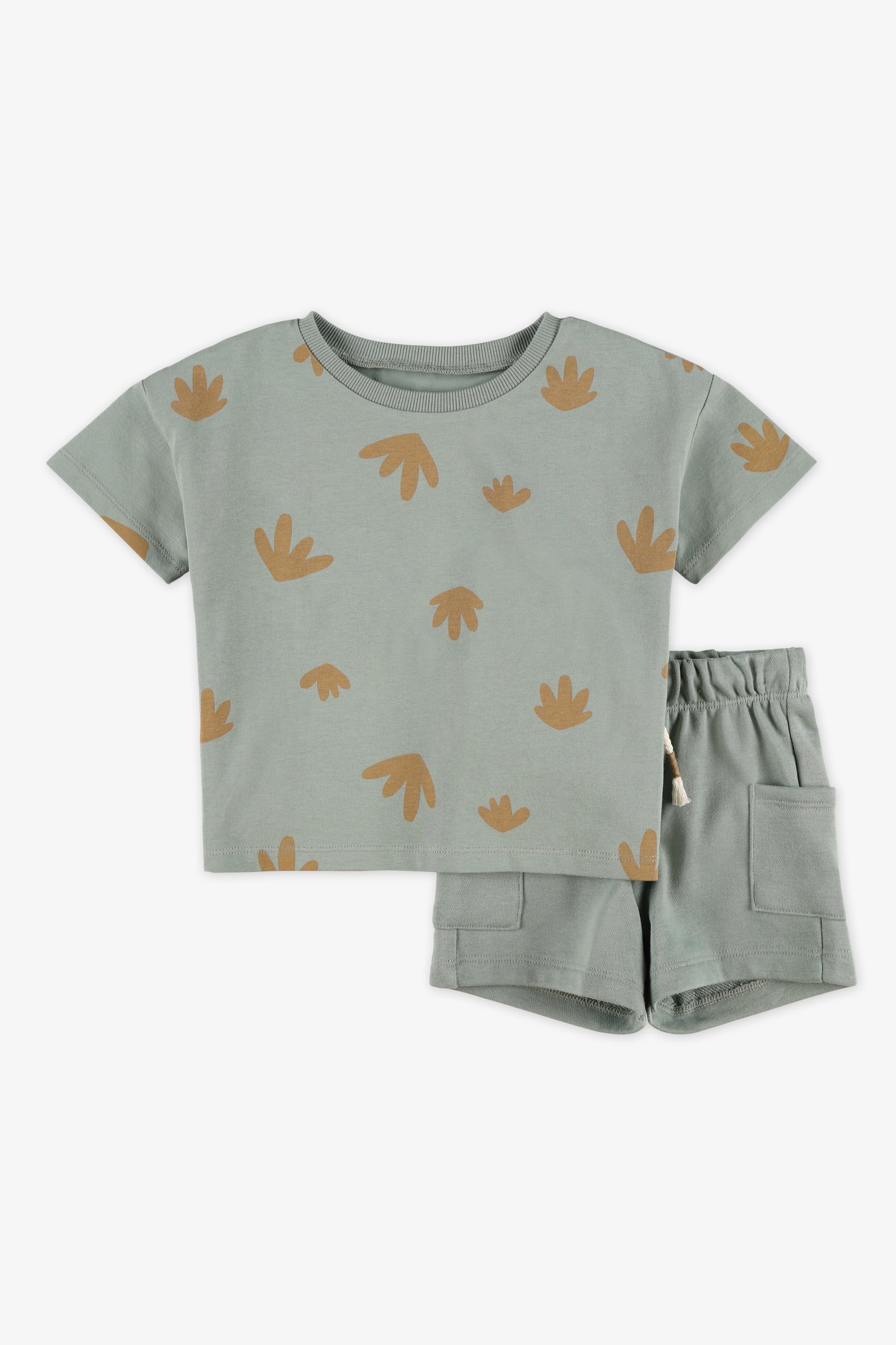 Ensemble 2 pièces - Bébé garçon && VERT/MULTI
