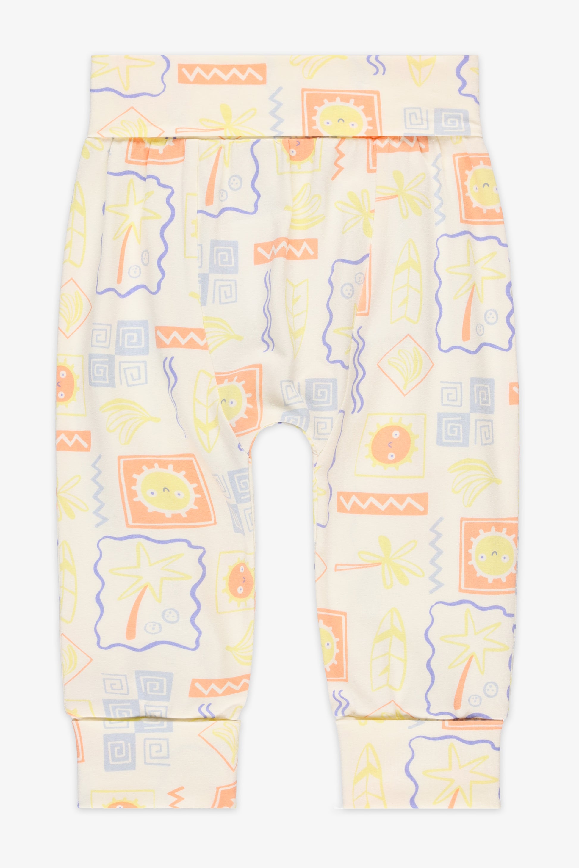Legging évolutif élastique - Bébé garçon && BEIGE/MULTI