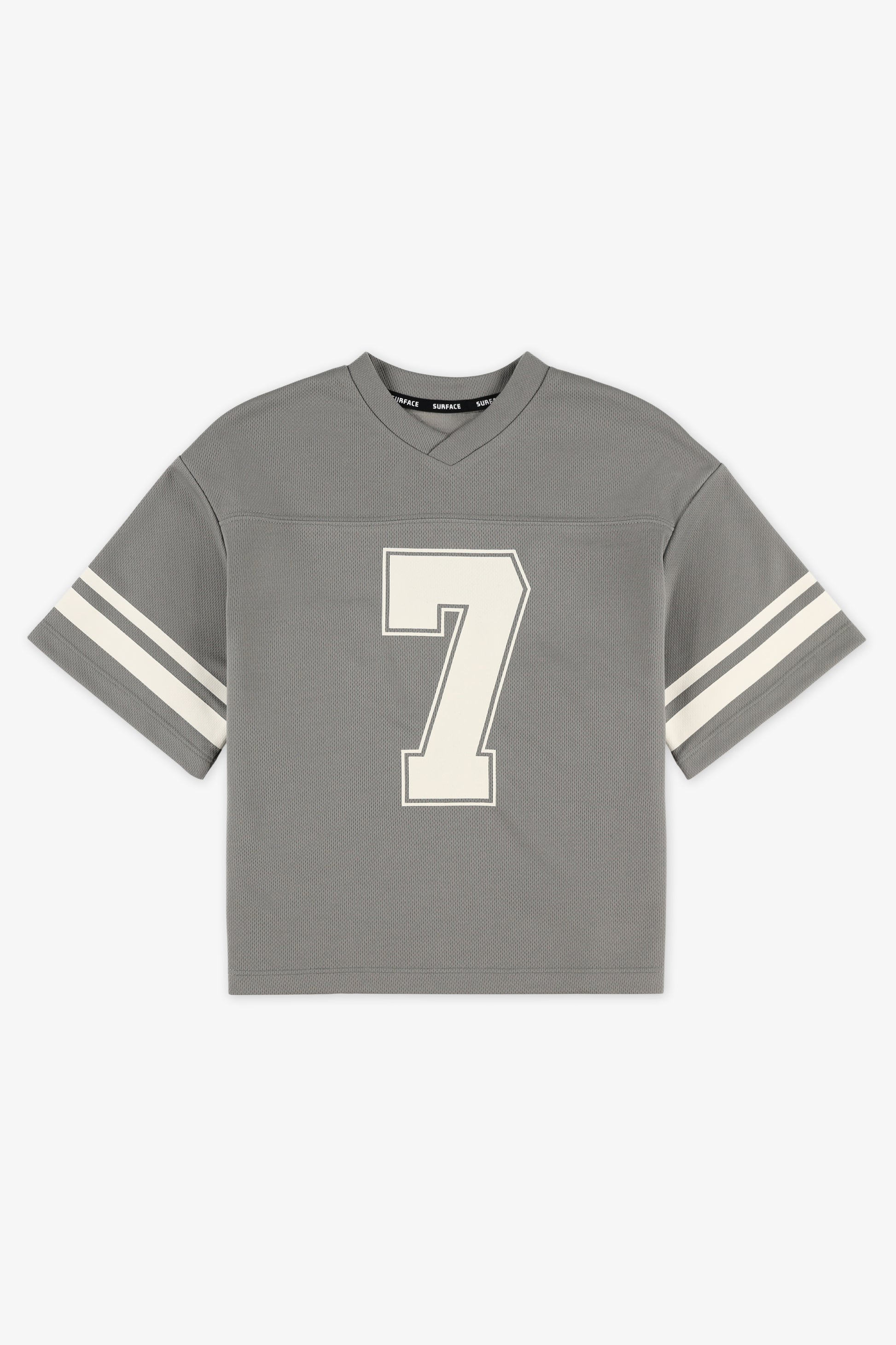 T-shirt à manches courtes - Enfant garçon && VERT DE GRIS