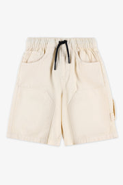 Short élastique à cordon - Enfant garçon && BEIGE