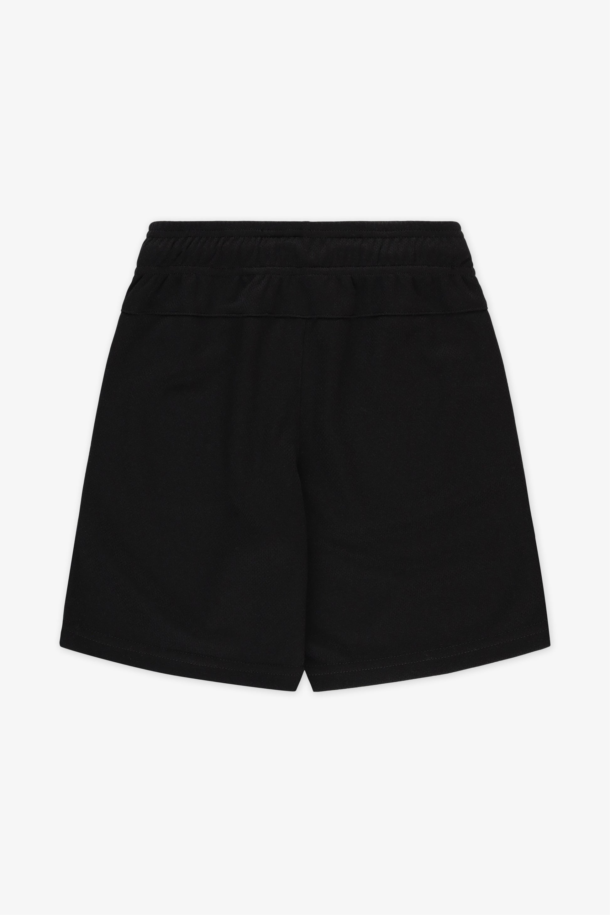 Short élastique à la taille - Garçon && NOIR