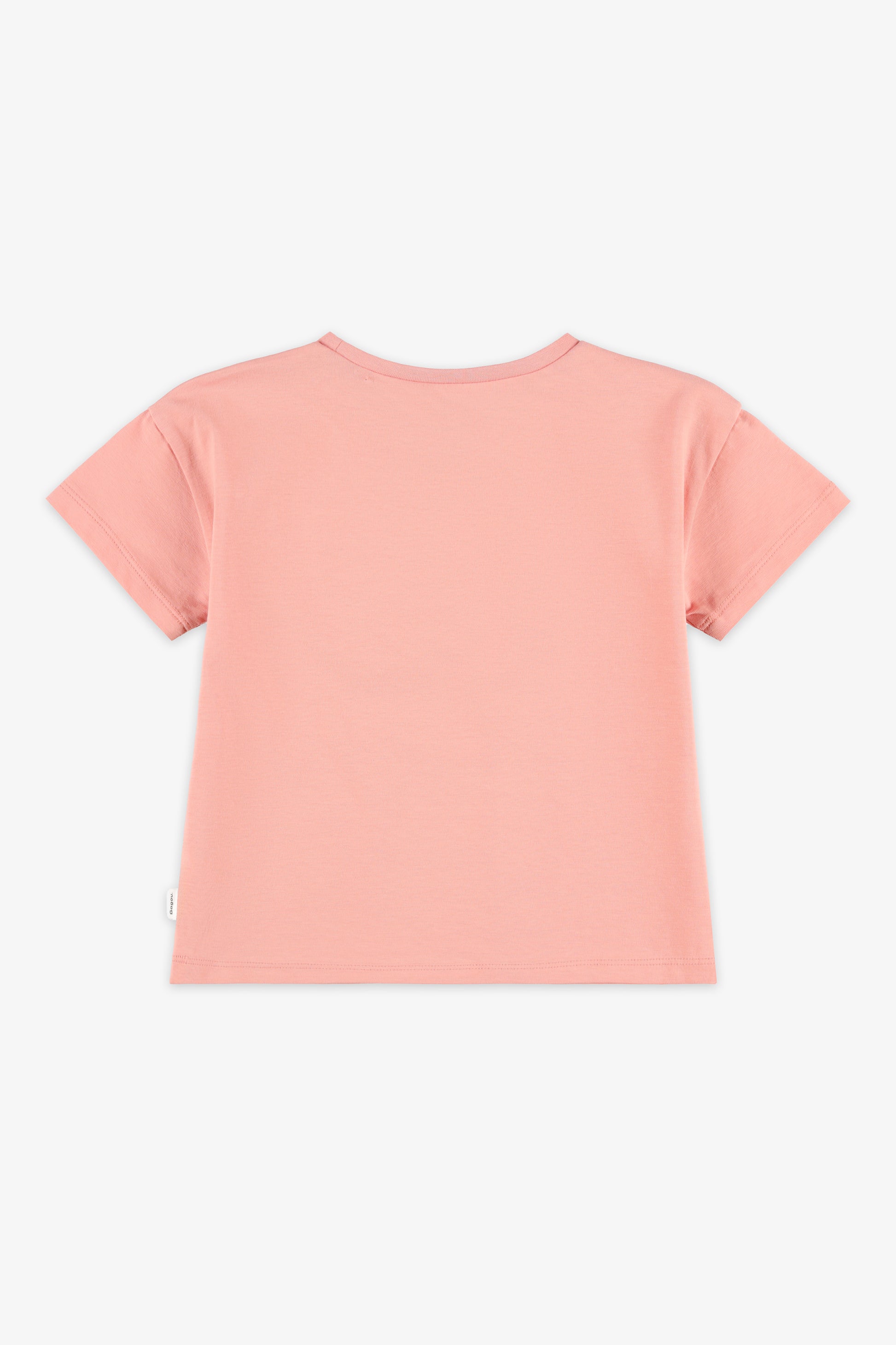 T-shirt à manches courtes en coton - Bébé fille && PECHE