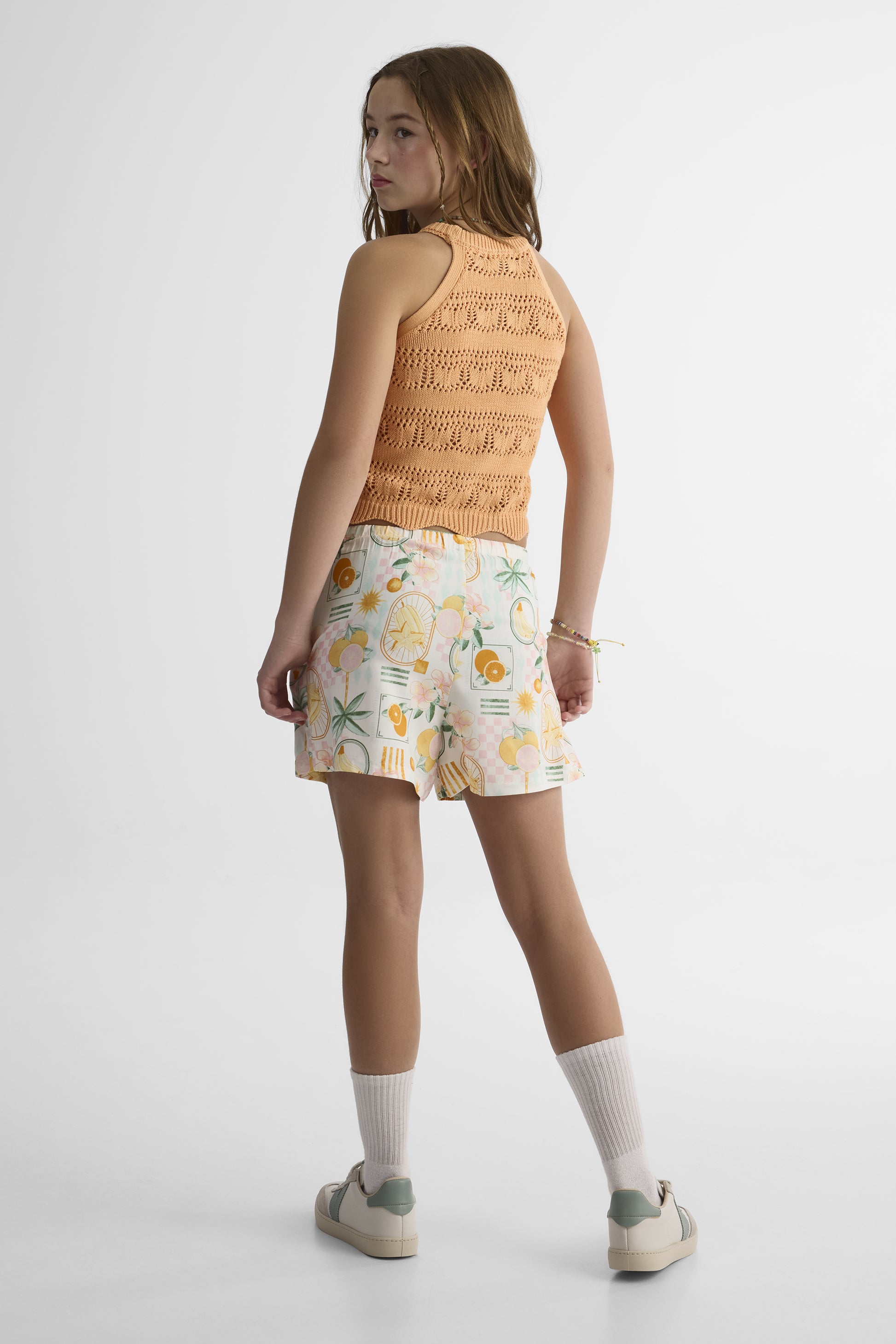 T-shirt à motifs - Ado fille && BLANC MULTI