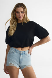 Jeunes femmes - T-Shirt && NOIR
