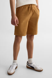Short élastique à la taille - Ado garçon && BRUN