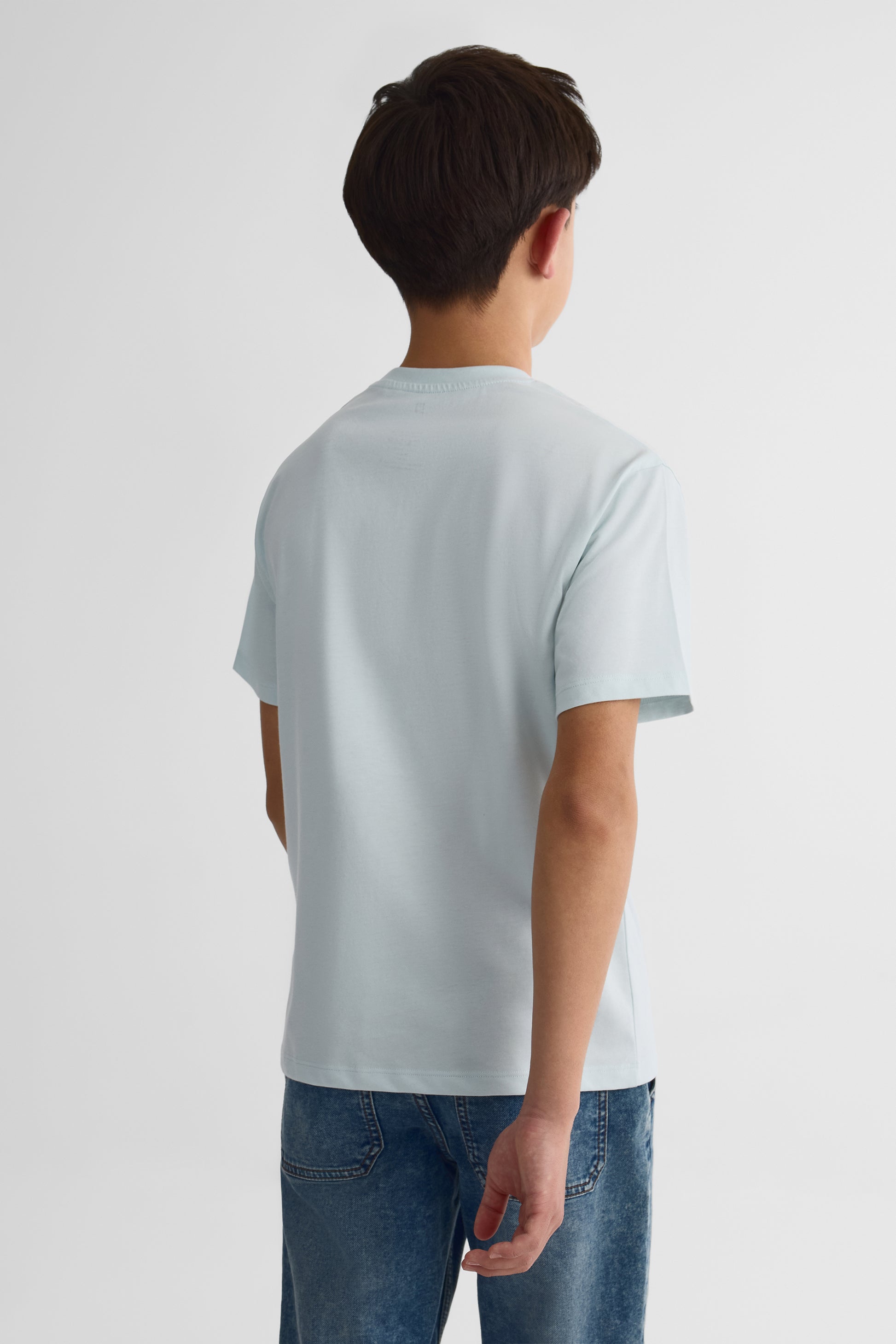 T-shirt à manches courtes - Ado garçon && BLEU